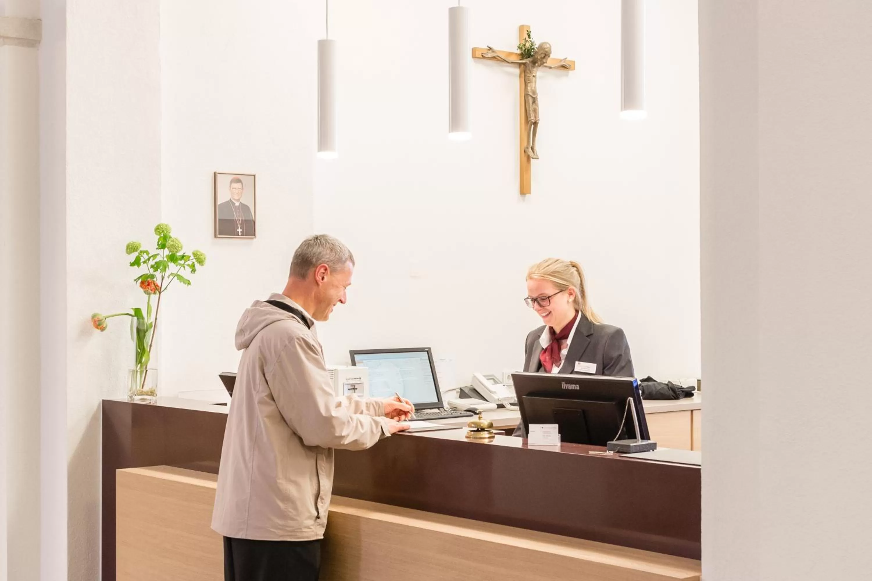 Lobby or reception in Kardinal Schulte Haus