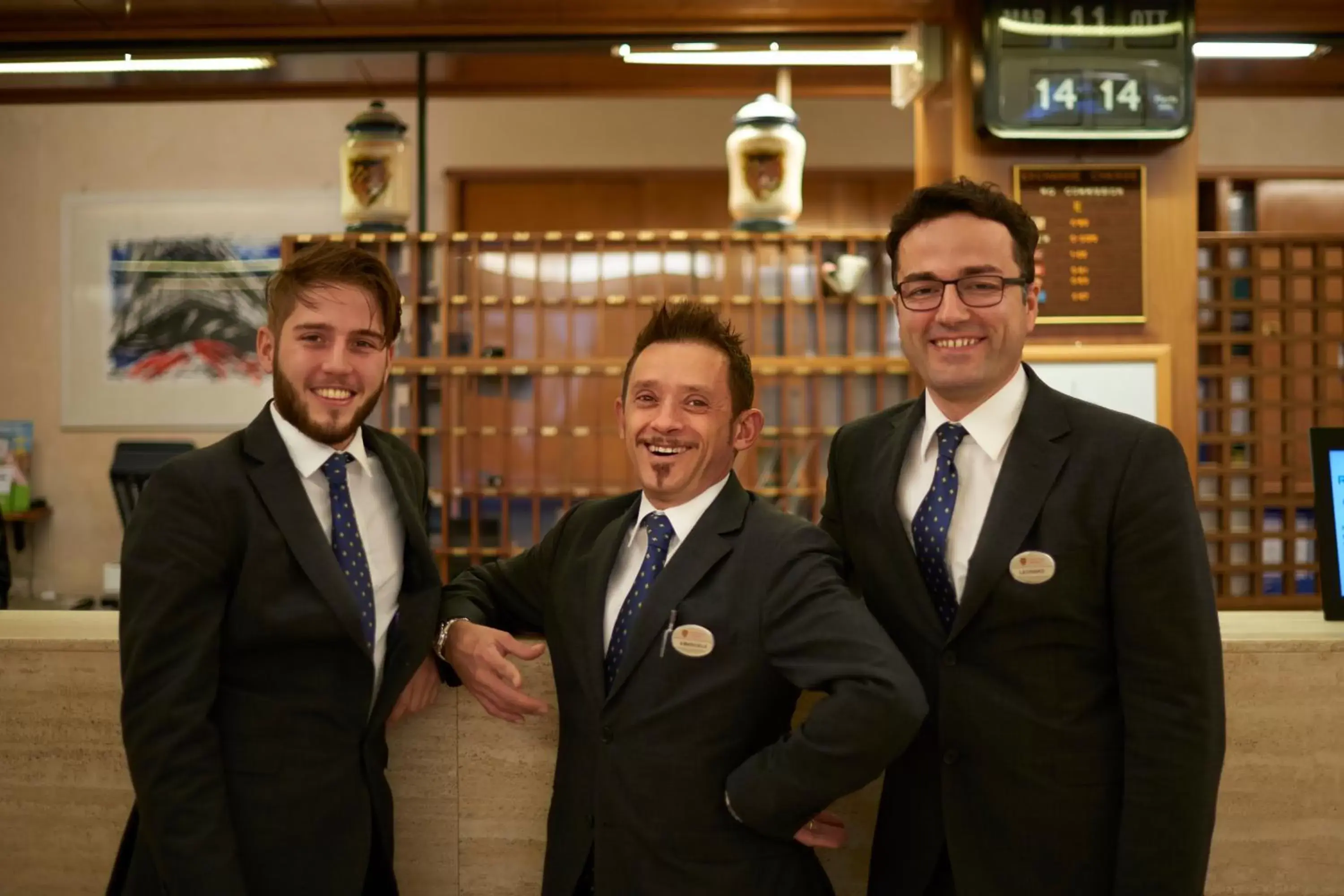 Staff in Grand Hotel Adriatico