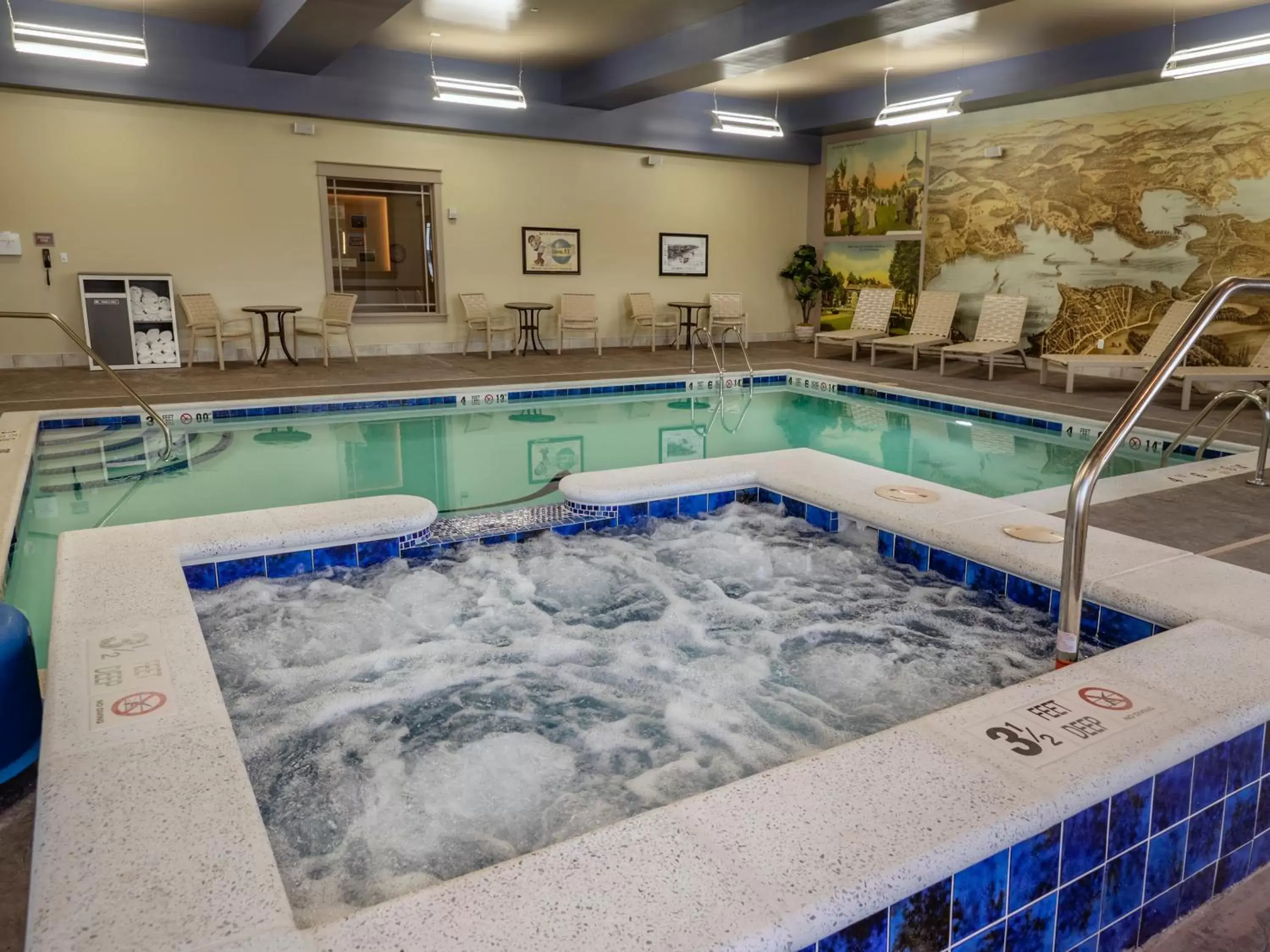 Swimming Pool in Chautauqua Harbor Hotel - Jamestown