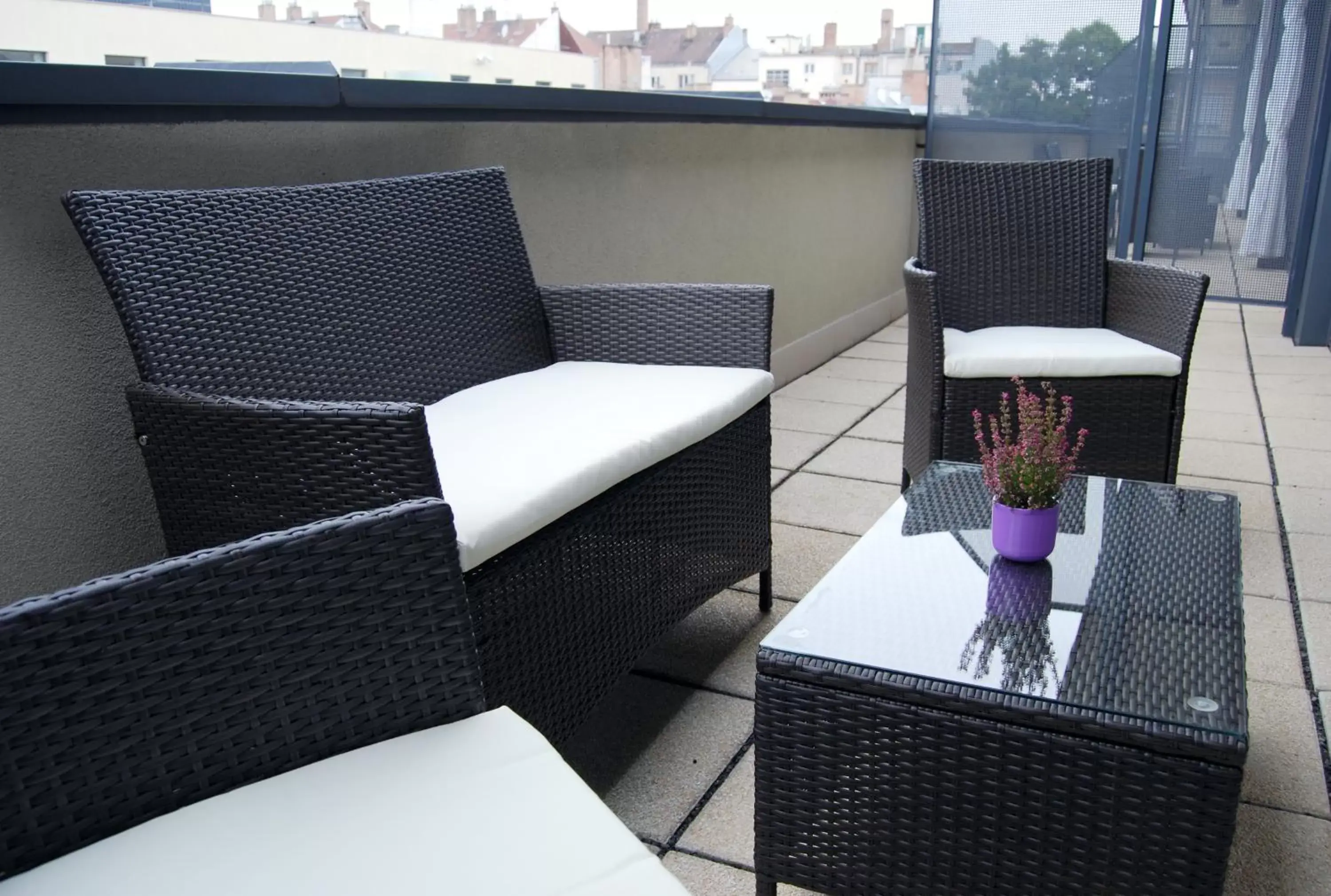 Balcony/Terrace in Hotel Regnum Residence