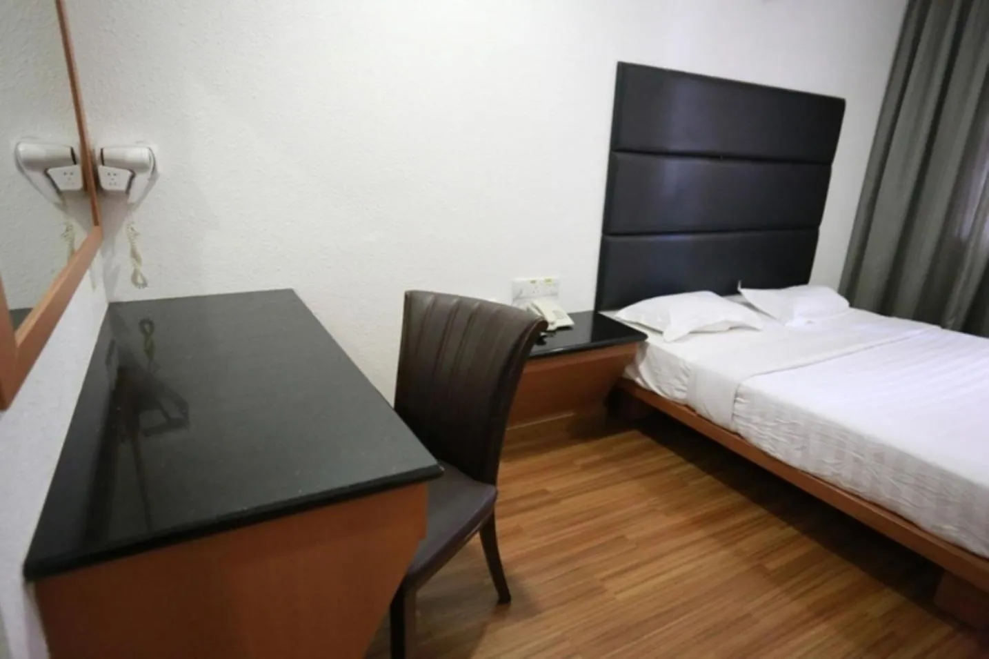 Bed in Crystal Lodge