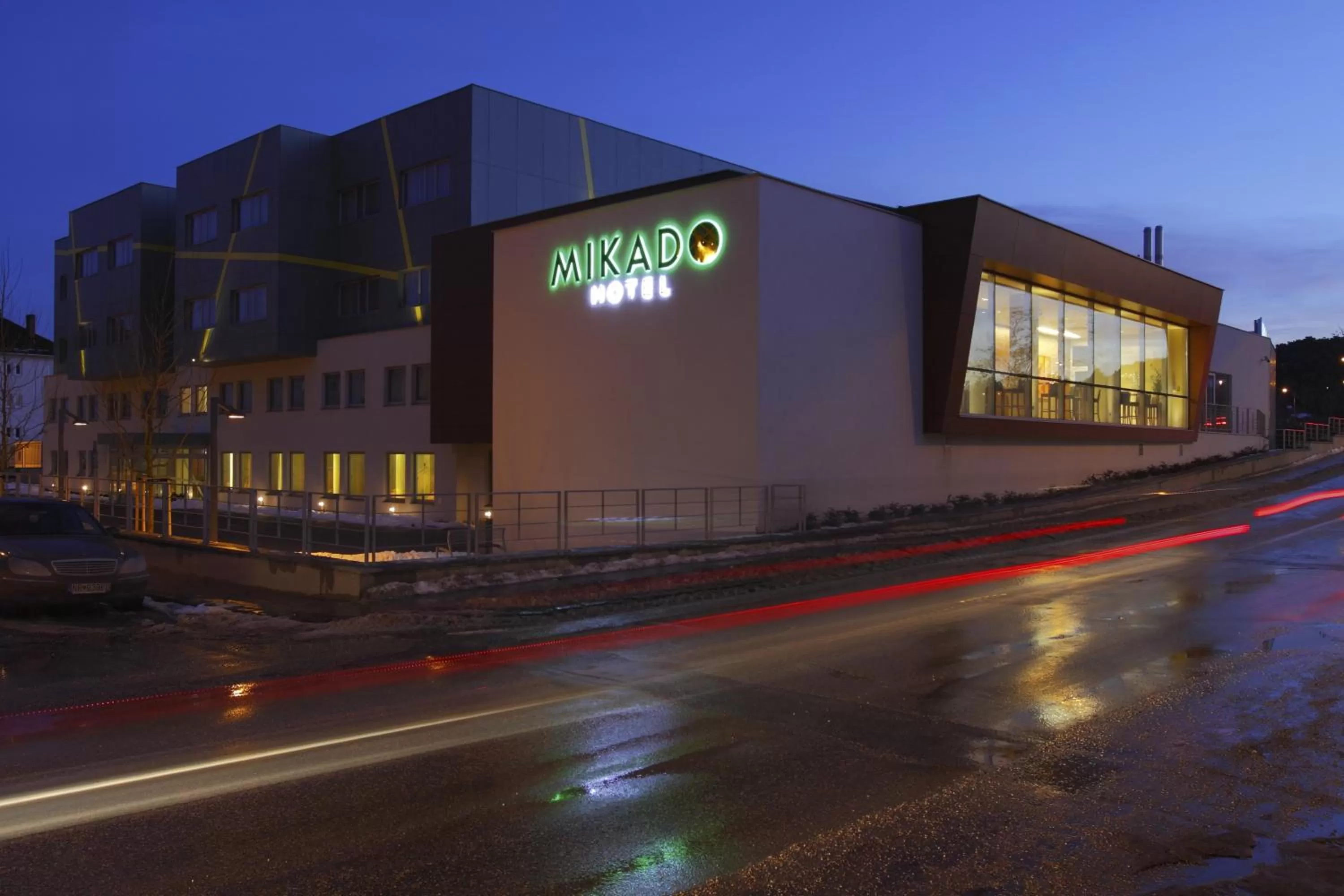 Facade/entrance in Mikado Hotel