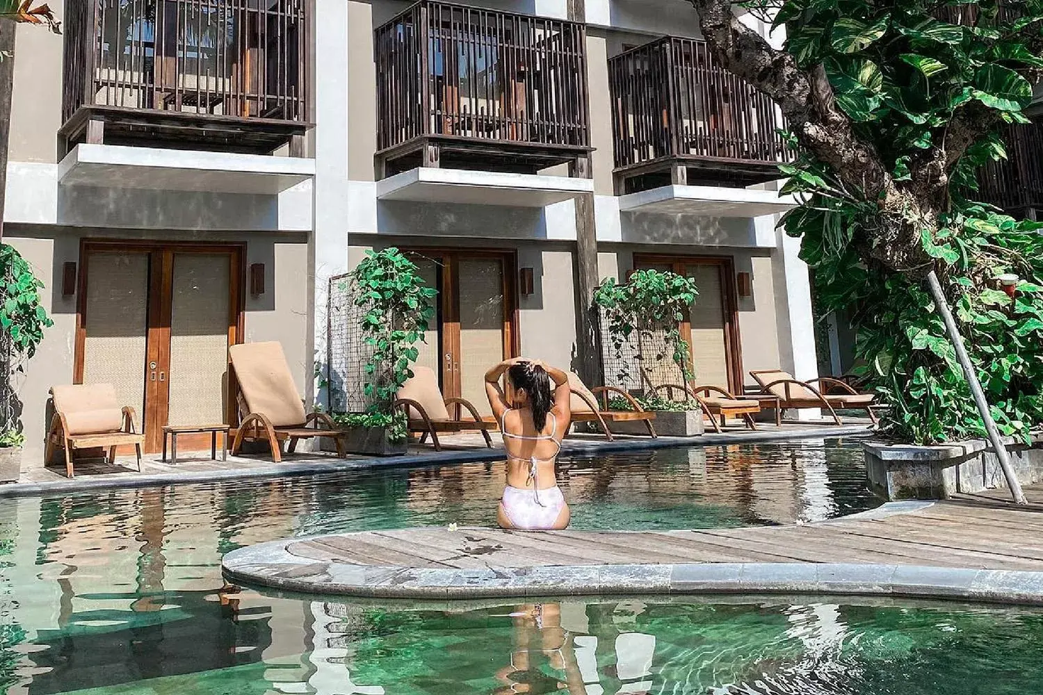 Swimming Pool in THE 1O1 Bali Oasis Sanur