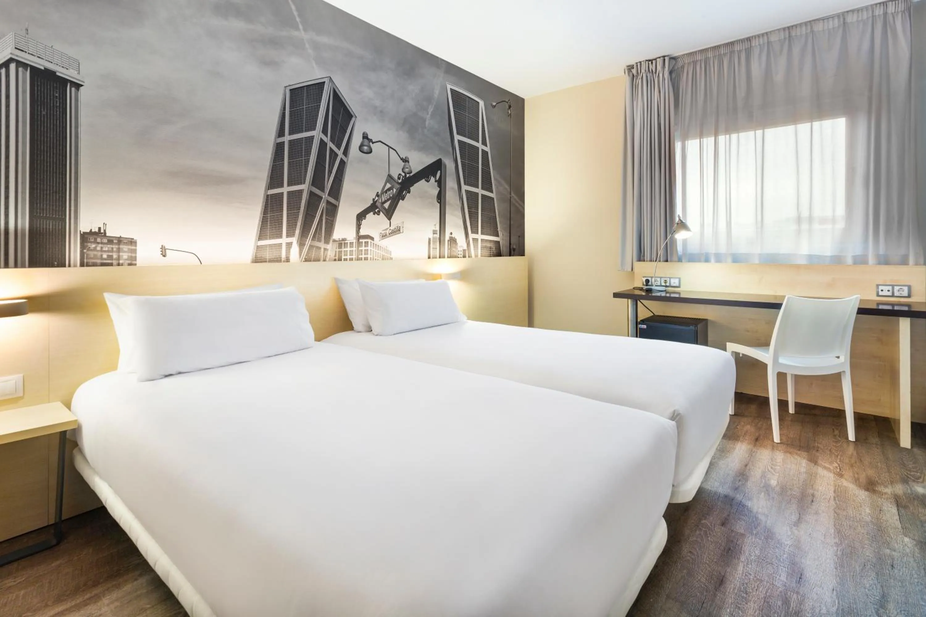 Bed in B&B HOTEL Madrid Aeropuerto T1 T2 T3