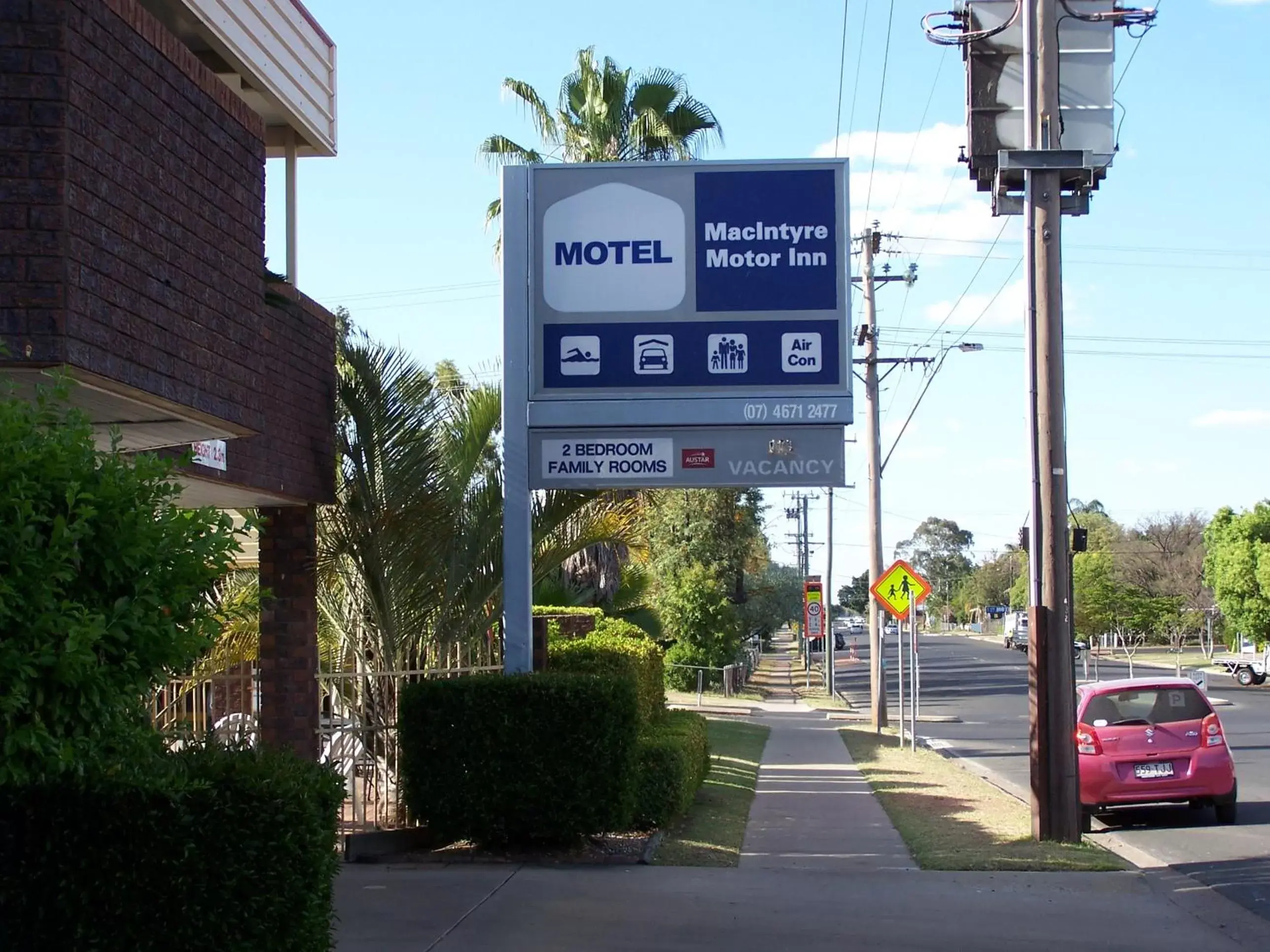 Property Building in Macintyre Motor Inn