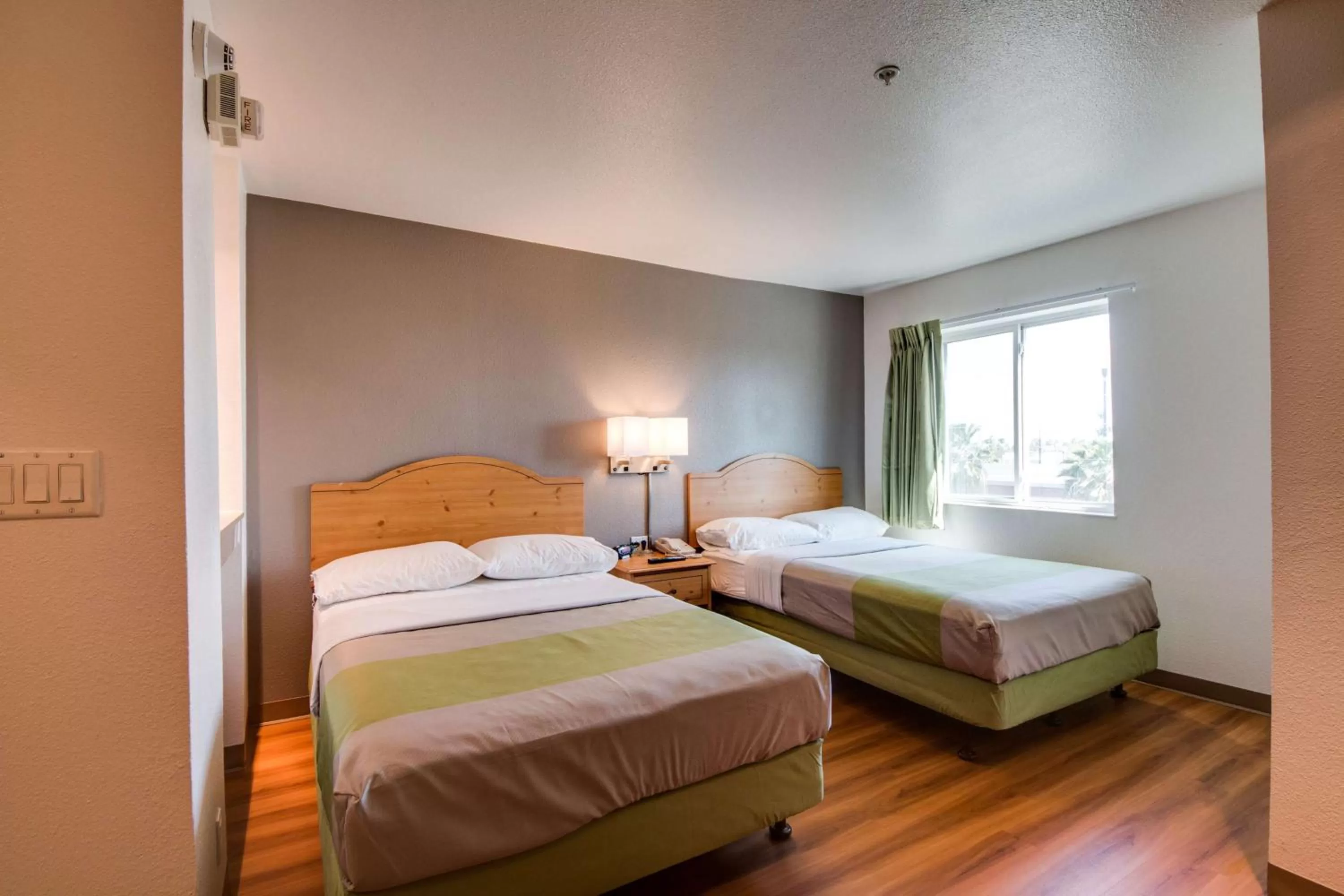 Quadruple Room - Disability Access - Roll in Shower in Motel 6-Brownsville, TX