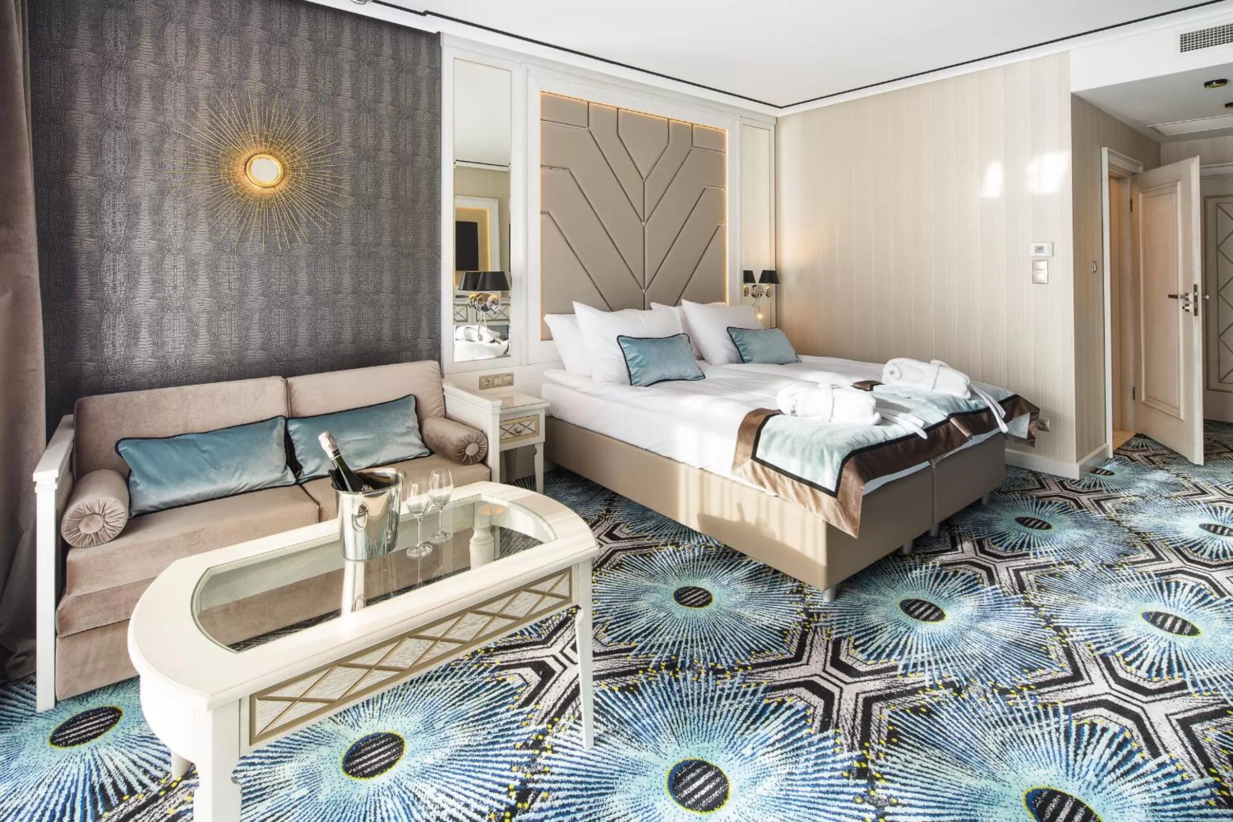 Photo of the whole room, Bed in Hotel Royal Baltic 4* Luxury Boutique