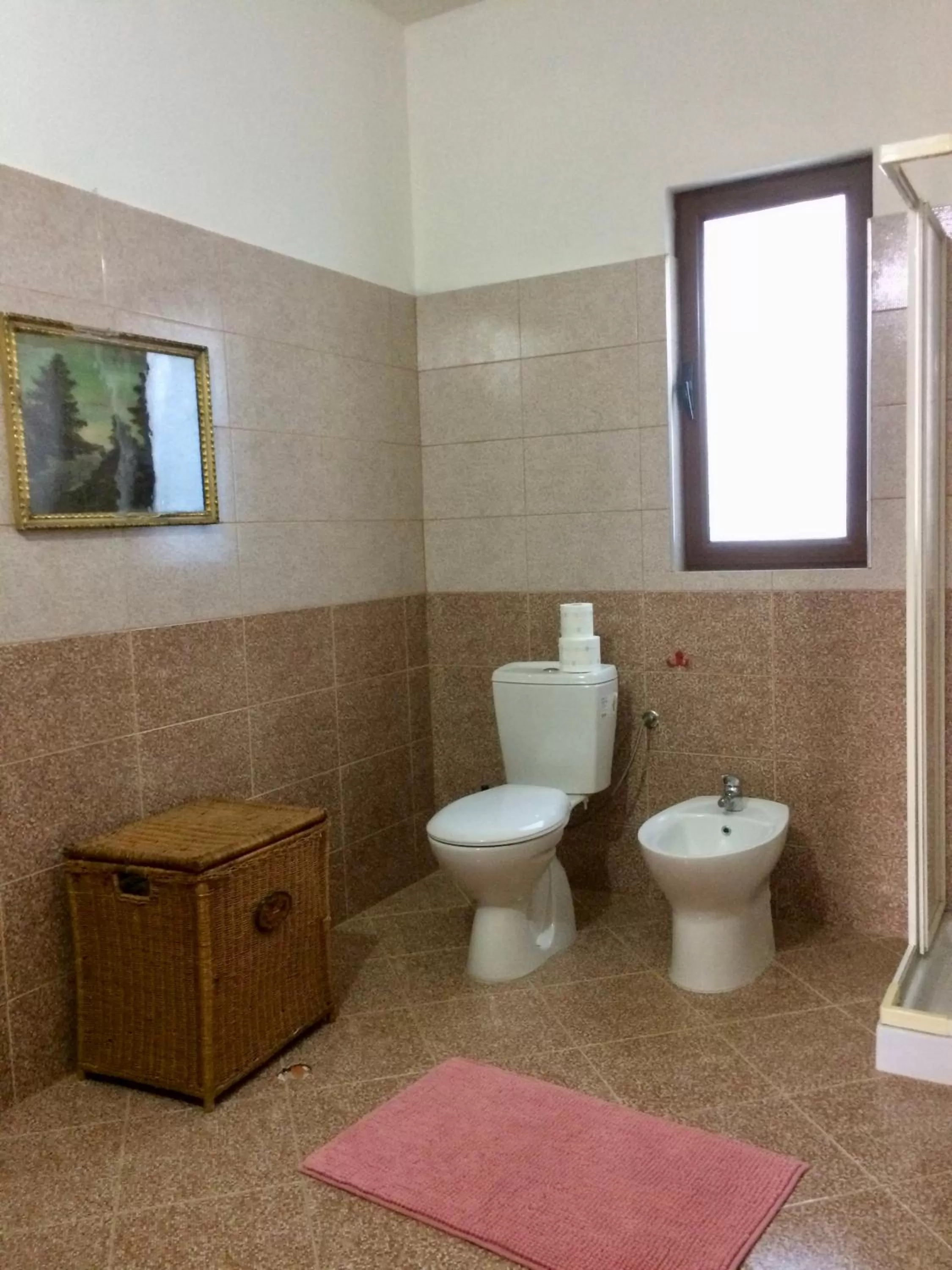 Toilet in Guesthouse Villa Rosa Berat