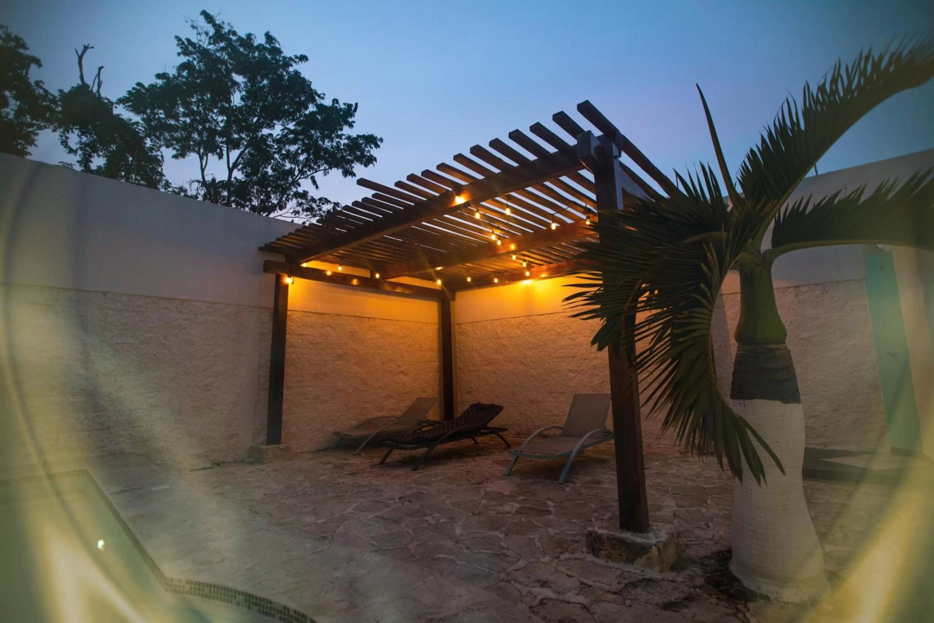 Swimming pool in Howlita Tulum - Adult Only