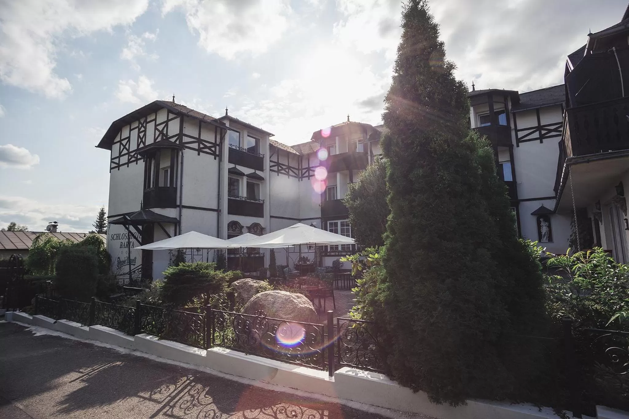 Property building in Schlosshotel Marienbad