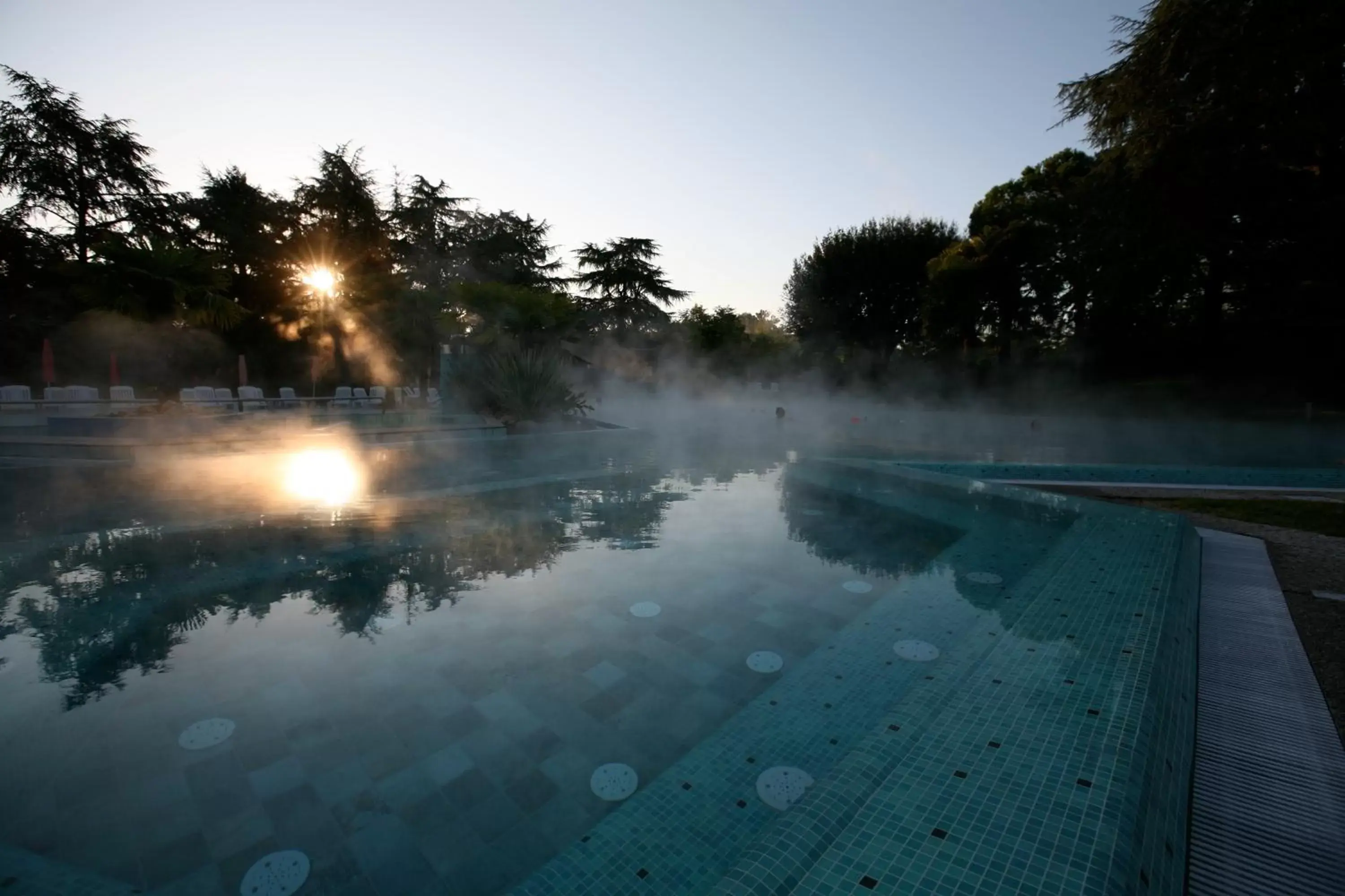 Swimming Pool in Hotel Garden Terme