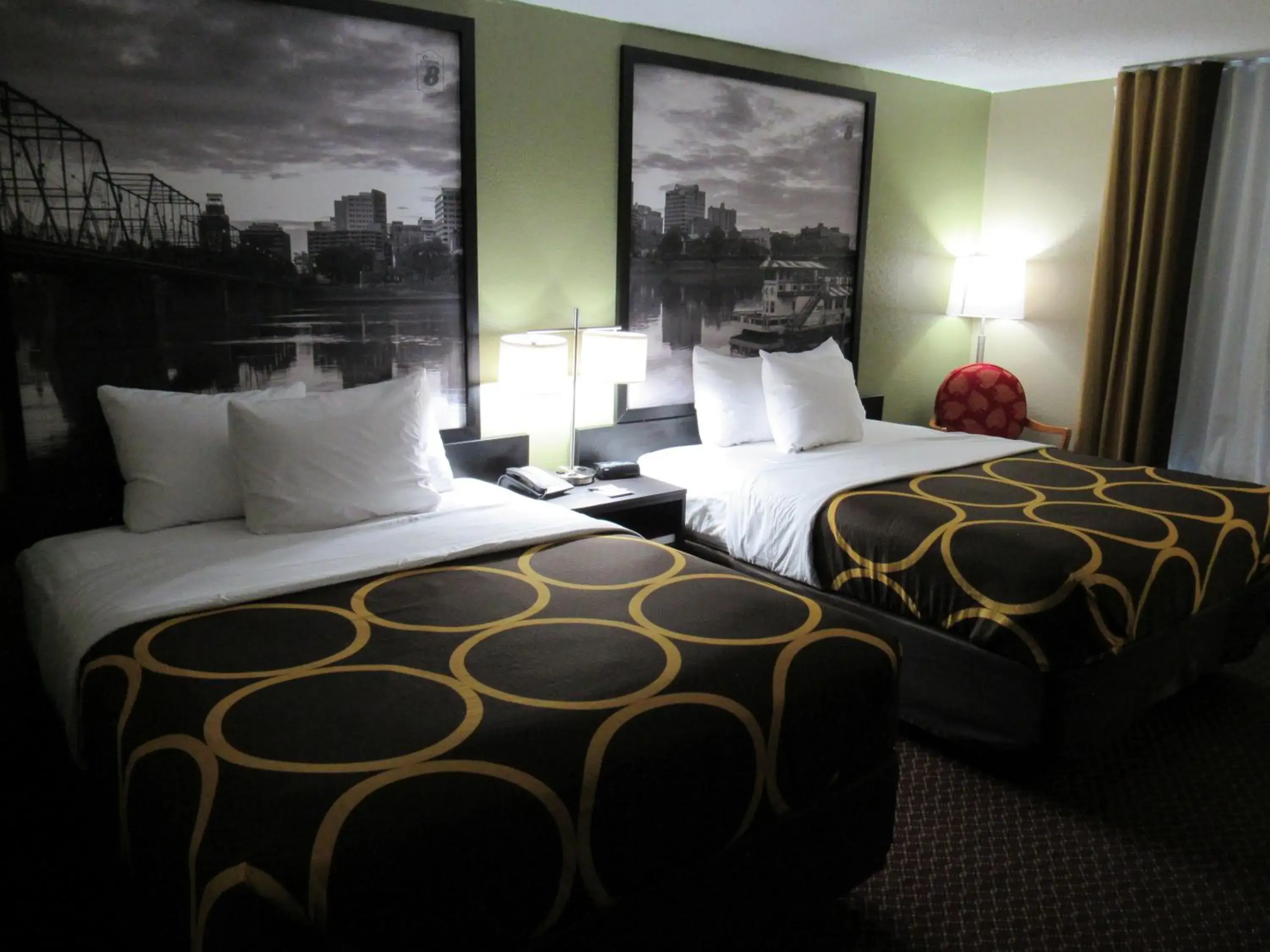 Bed in Super 8 by Wyndham New Cumberland