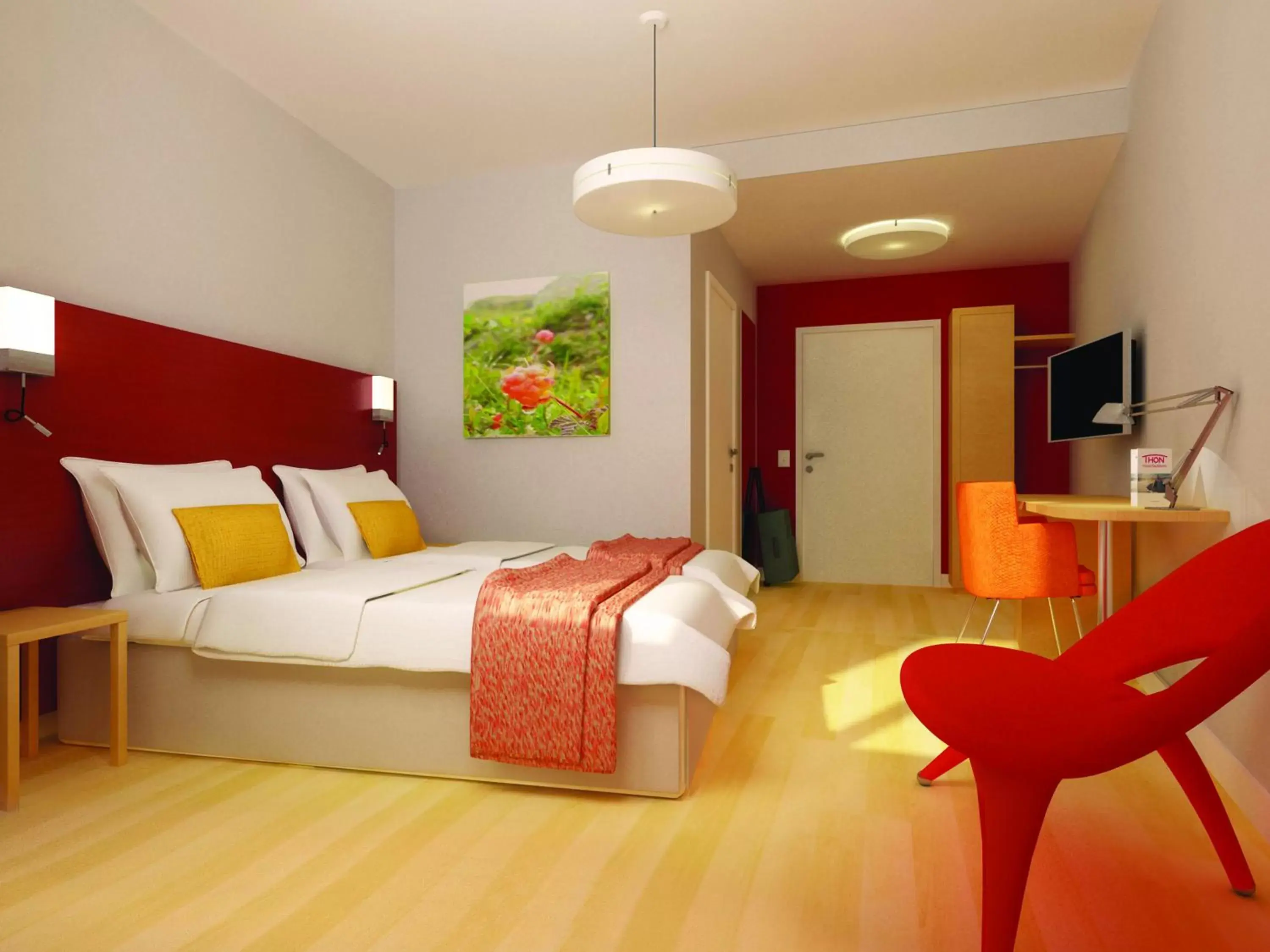 Bedroom, Bed in Thon Hotel Kautokeino