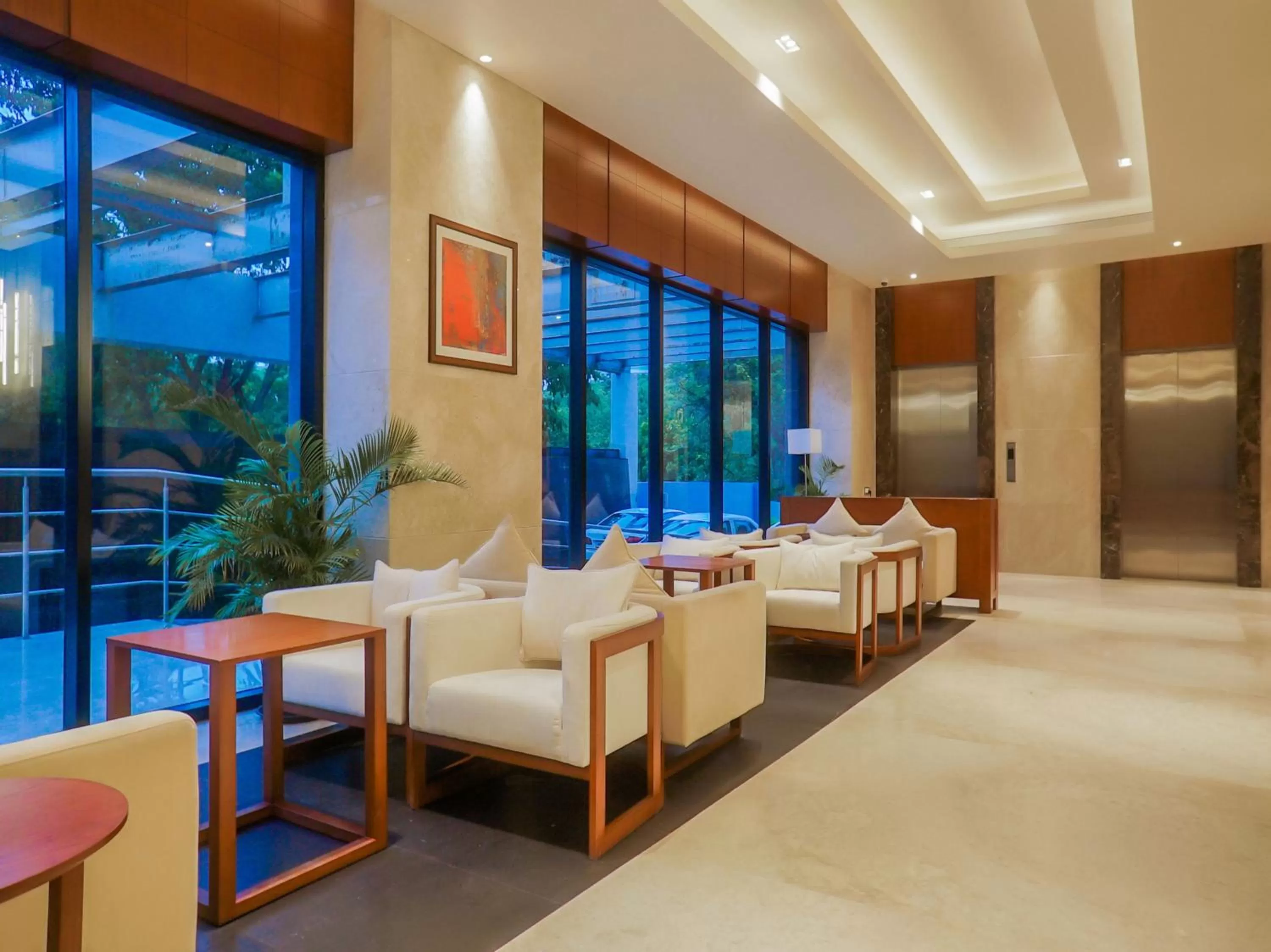 Seating area in Grand Tamanna Hotel