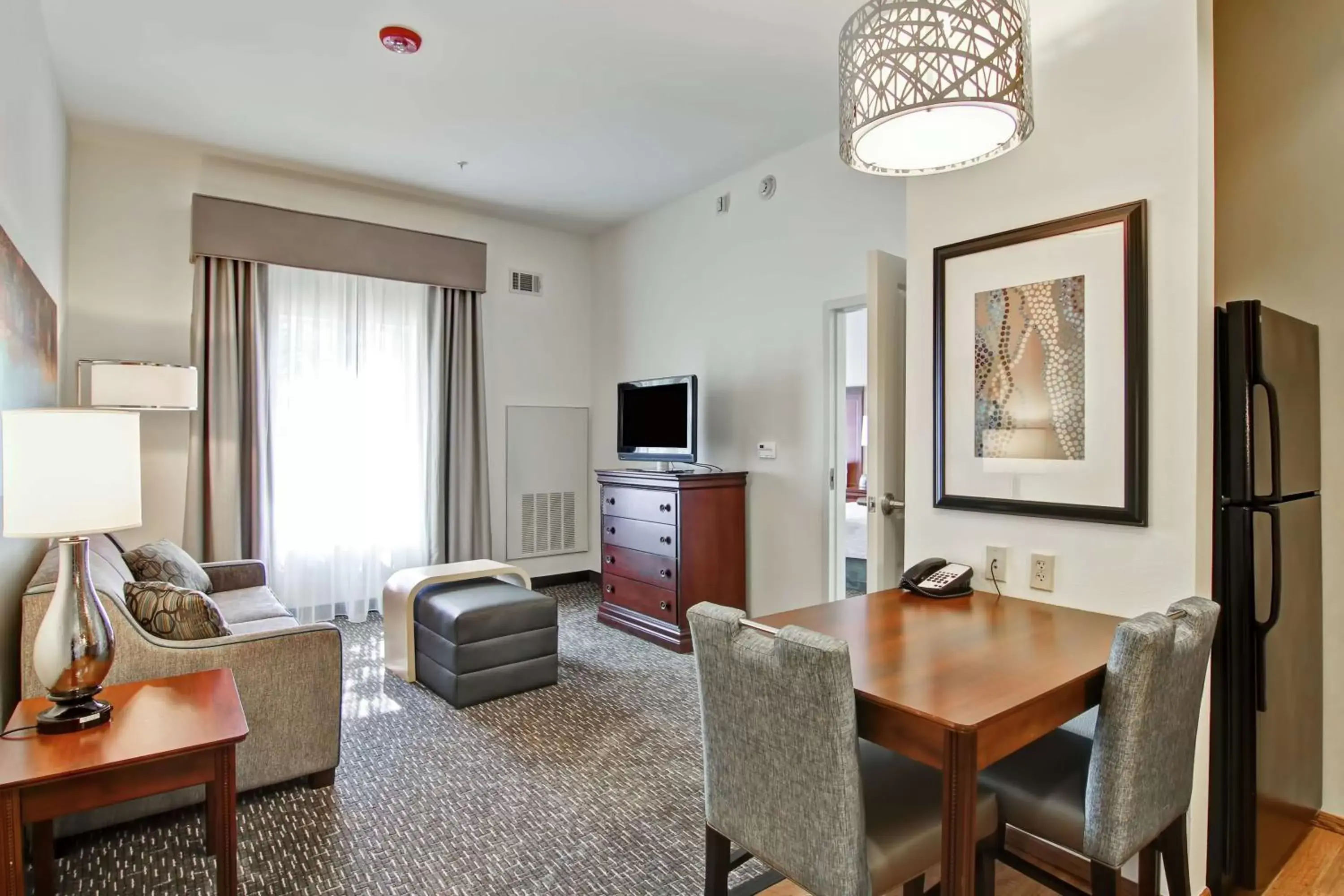 Bedroom, Seating Area in Homewood Suites by Hilton Oklahoma City-West