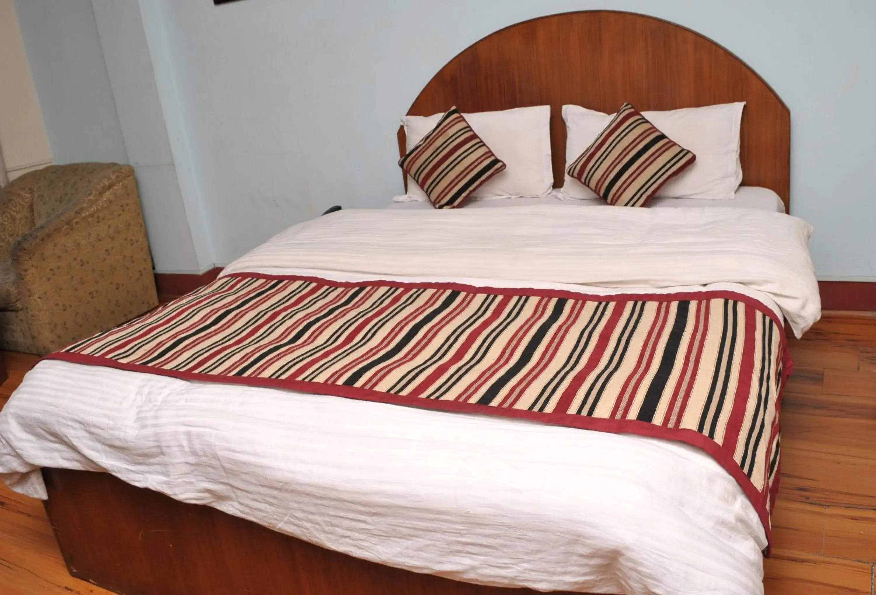 Bed in Hotel Brihaspati