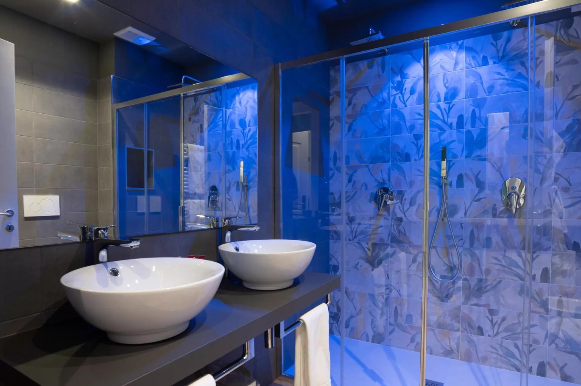 Shower in Hotel Monte Rosa