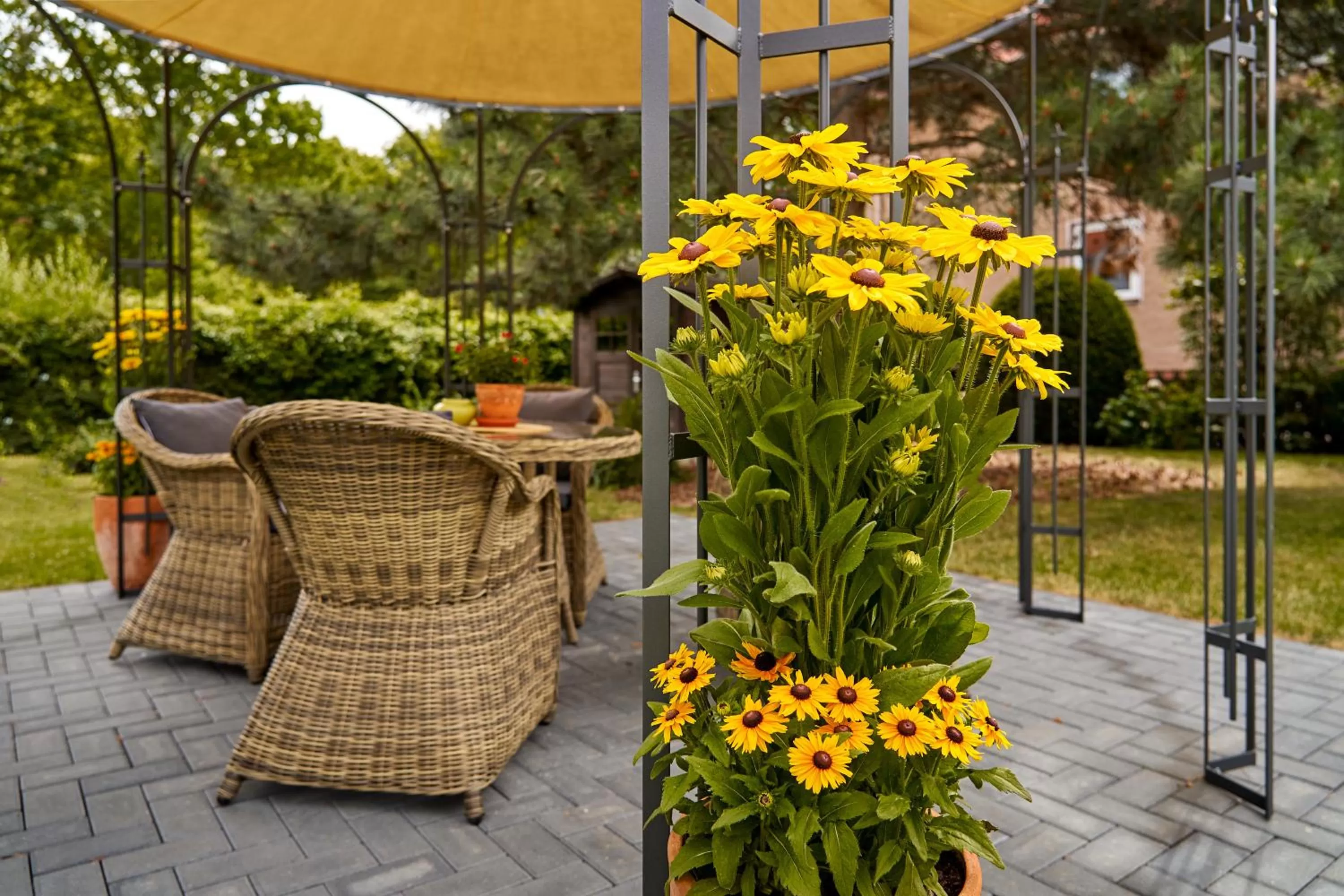 Garden in Vitalhotel am Stadtpark Superior