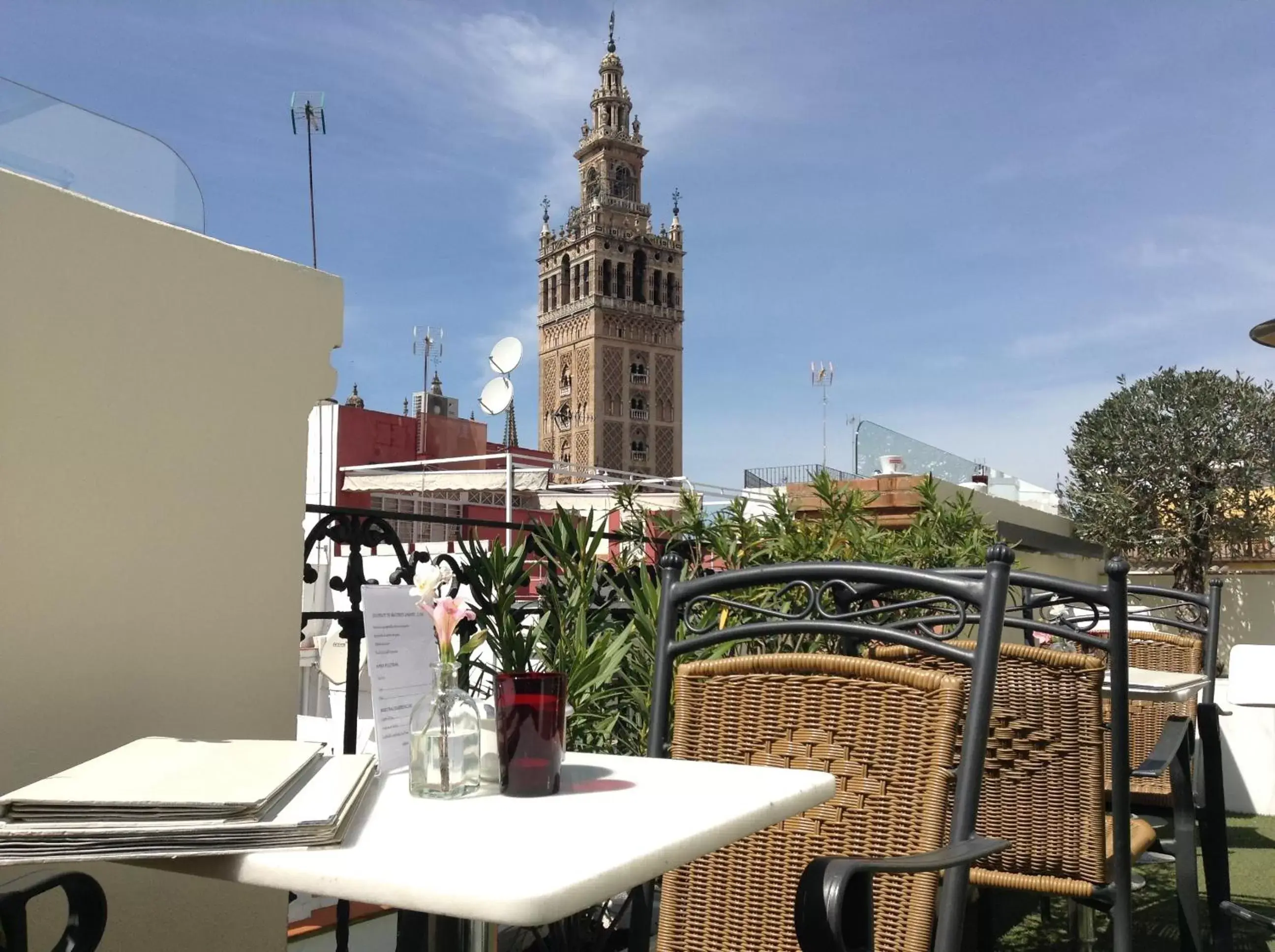 Balcony/Terrace in Hotel Palacio Alcázar