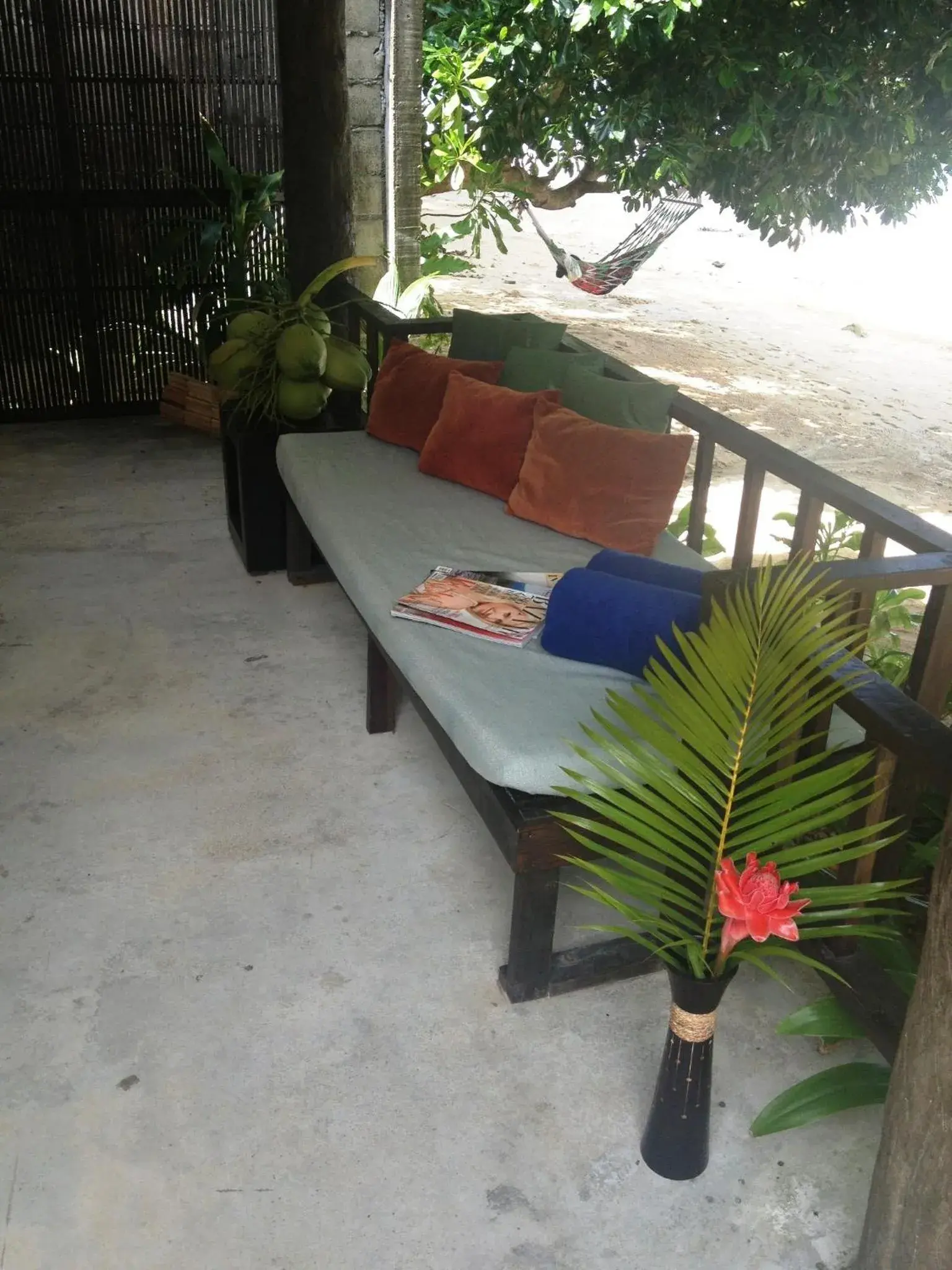 Seating area in Bliss Resort Krabi