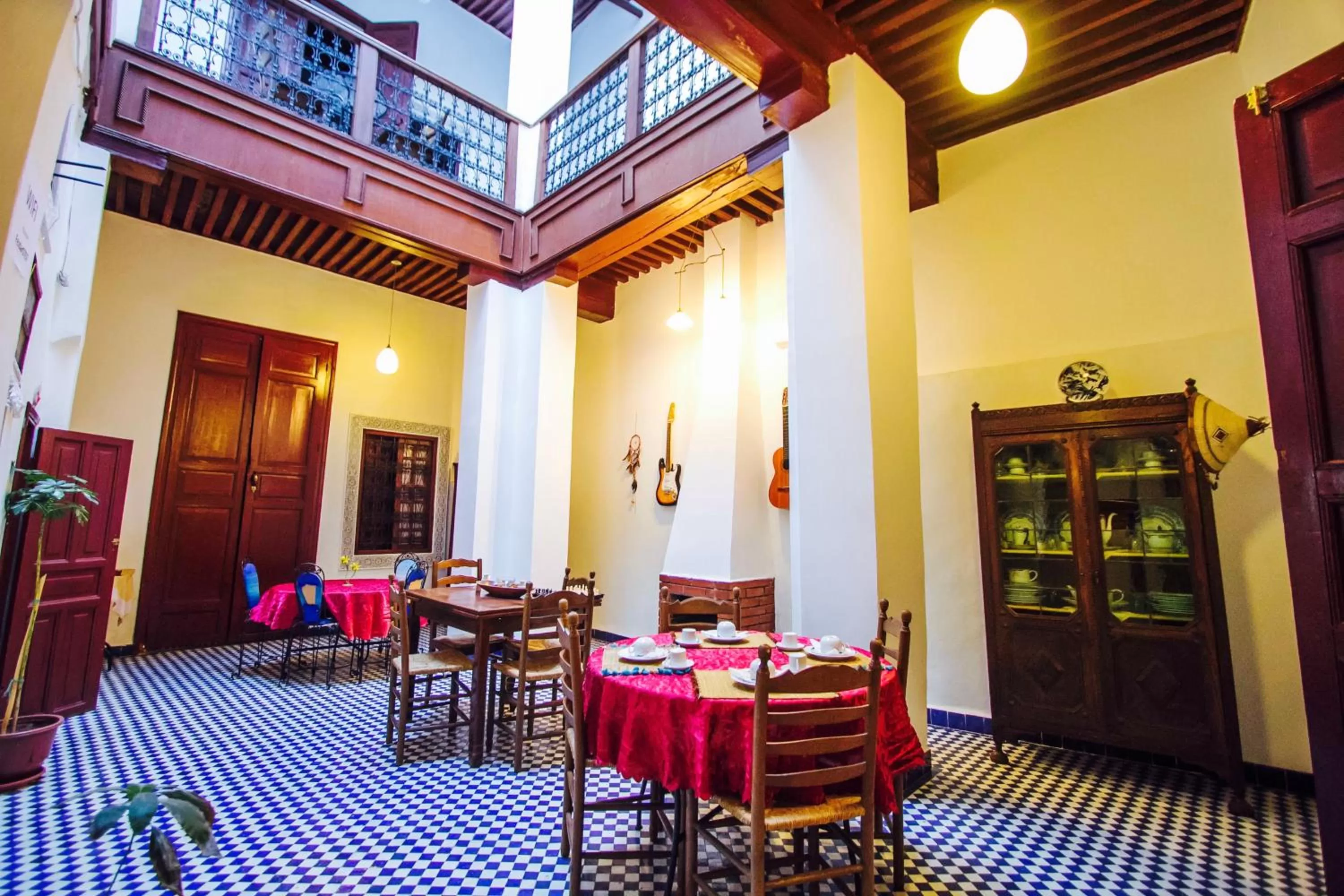 Lobby or reception, Restaurant/Places to Eat in Fez Dar