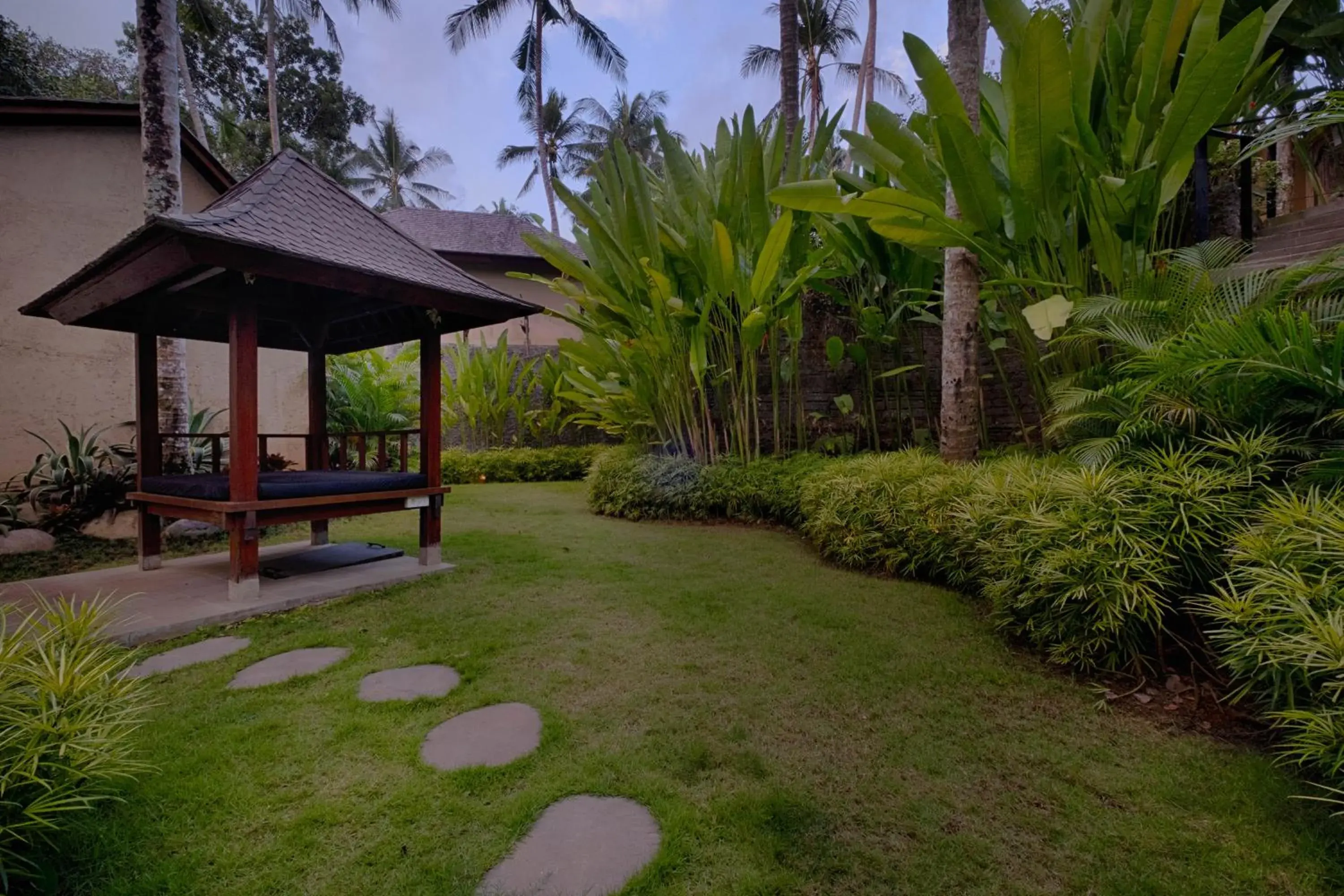 Garden in Samkhya Villa Ubud