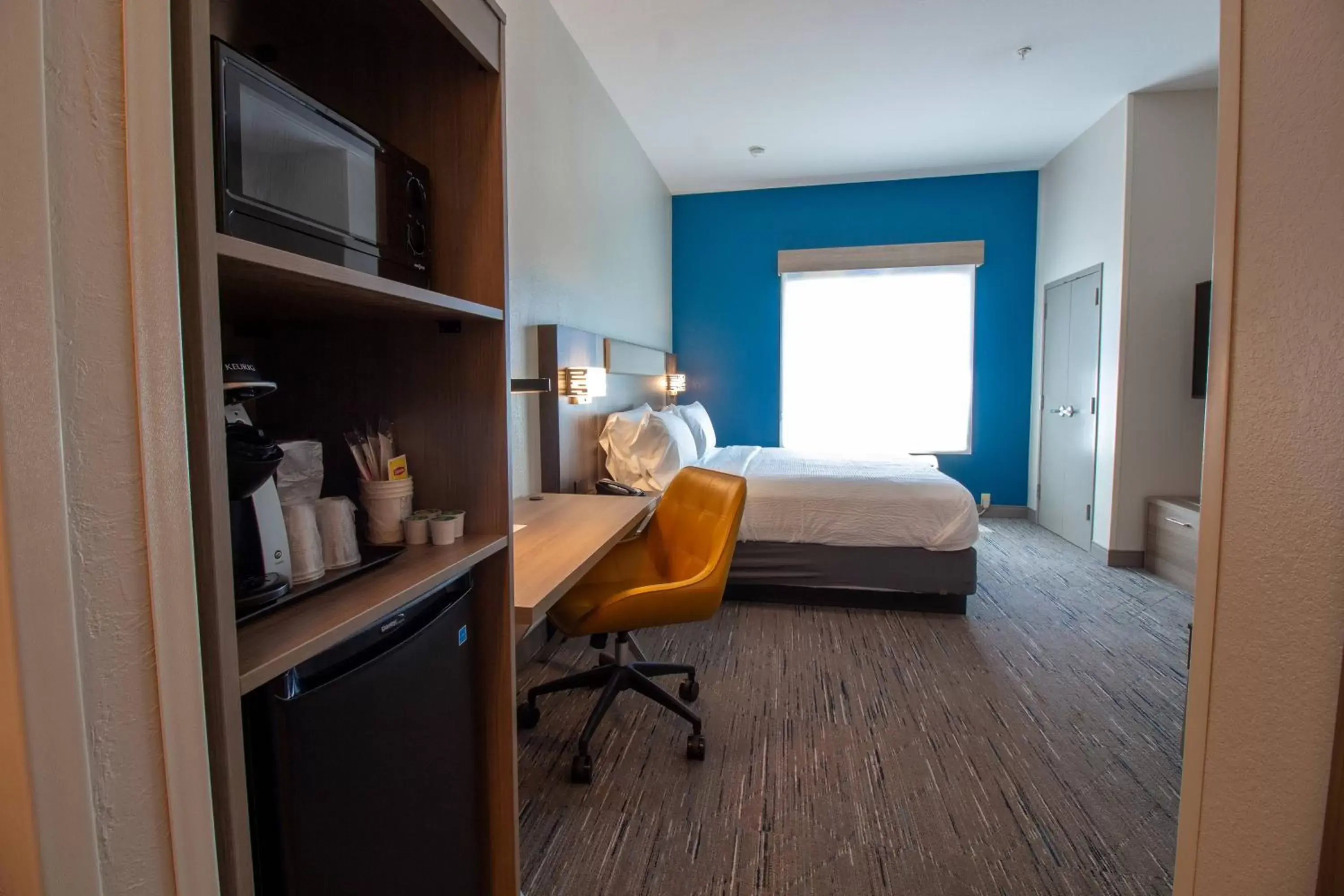 Bedroom in Holiday Inn Express Leland - Wilmington Area, an IHG Hotel
