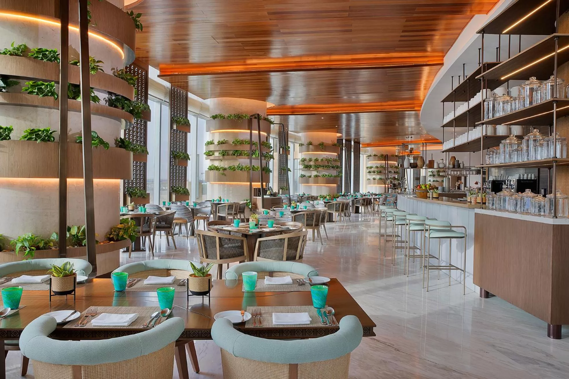 Breakfast in JW Marriott Hotel Riyadh