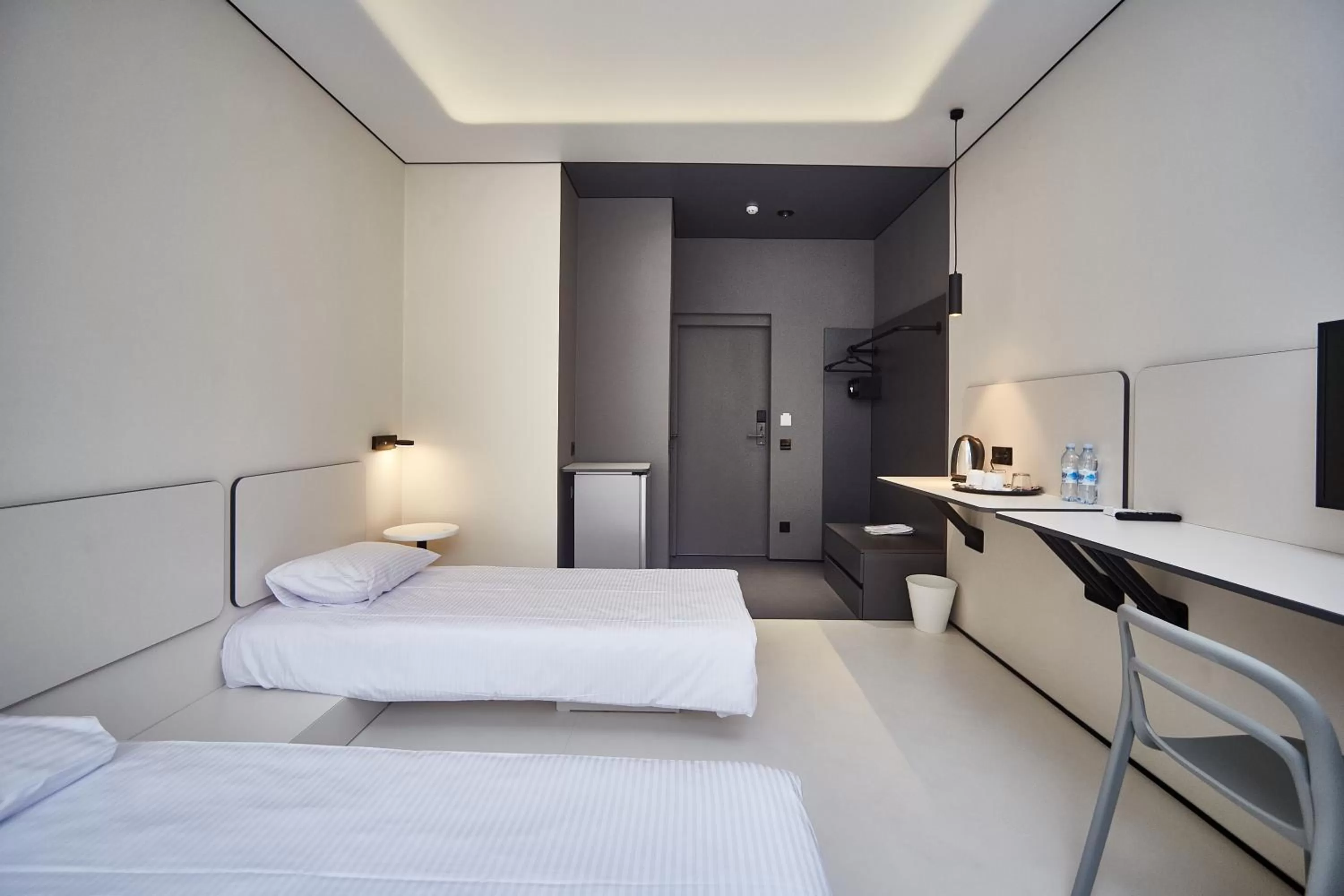 Bed in Ultramarinn Hotel