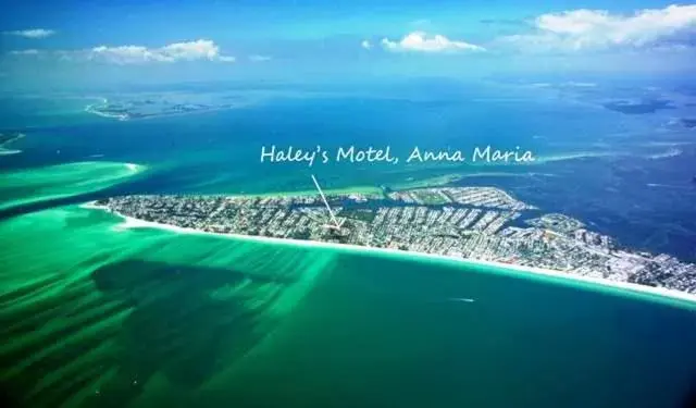 Bird's eye view in Haley's at Anna Maria Island Inn Bird's eye view in Haley's at Anna Maria Island Inn