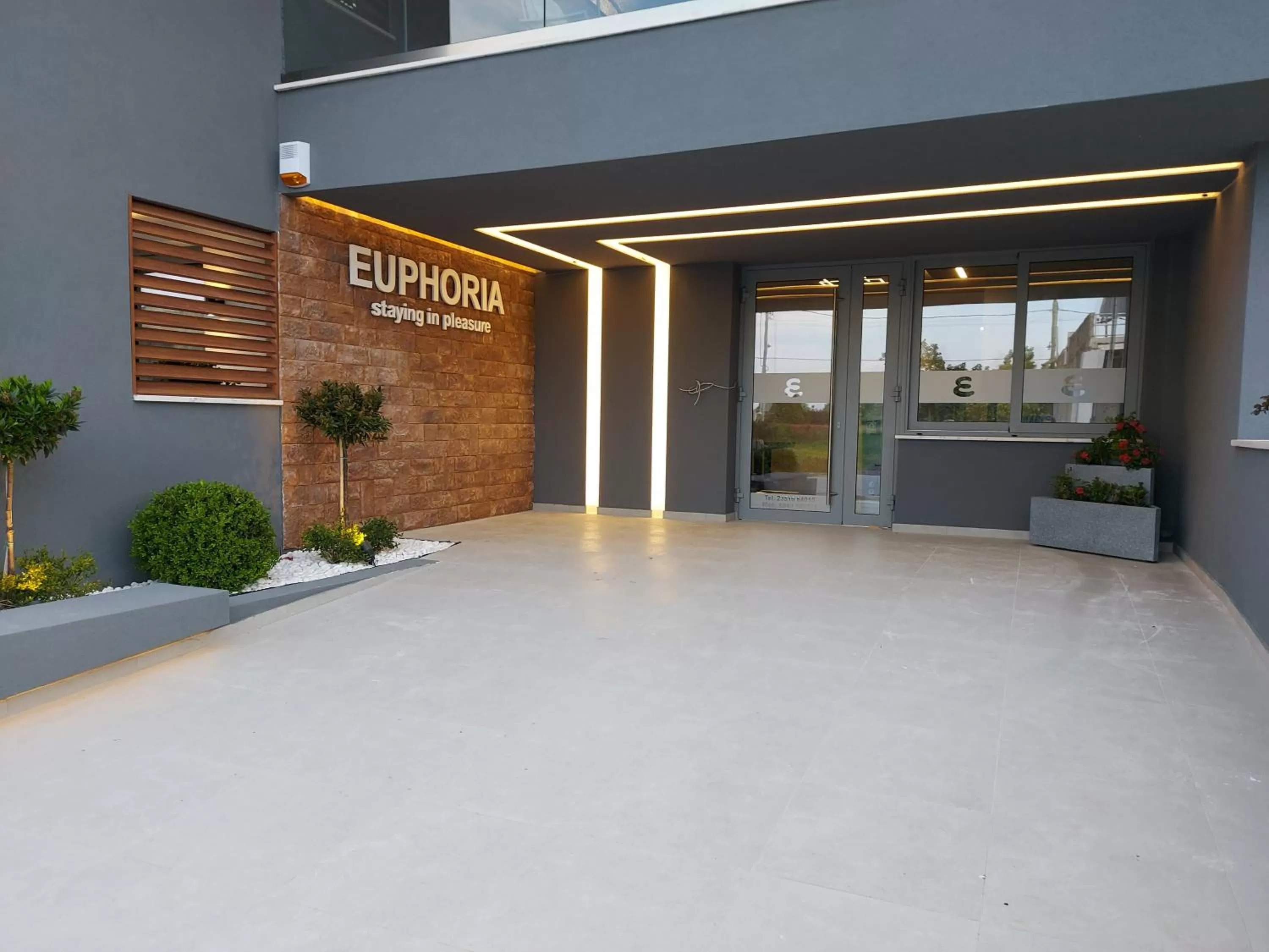 Facade/entrance in EUPHORIA ''Staying in Pleasure''