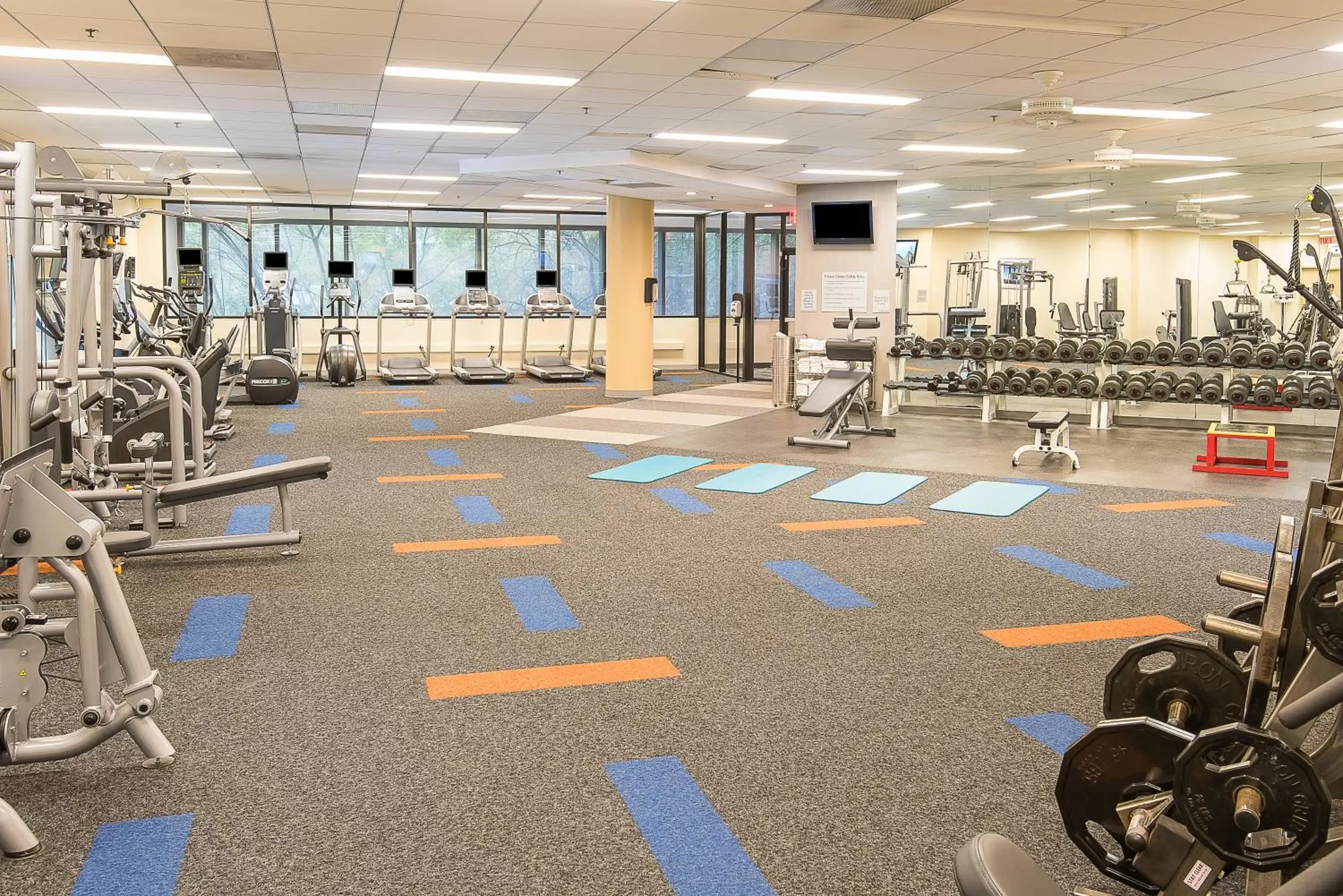 Fitness centre/facilities, Fitness Center/Facilities in Crowne Plaza Princeton, an IHG Hotel