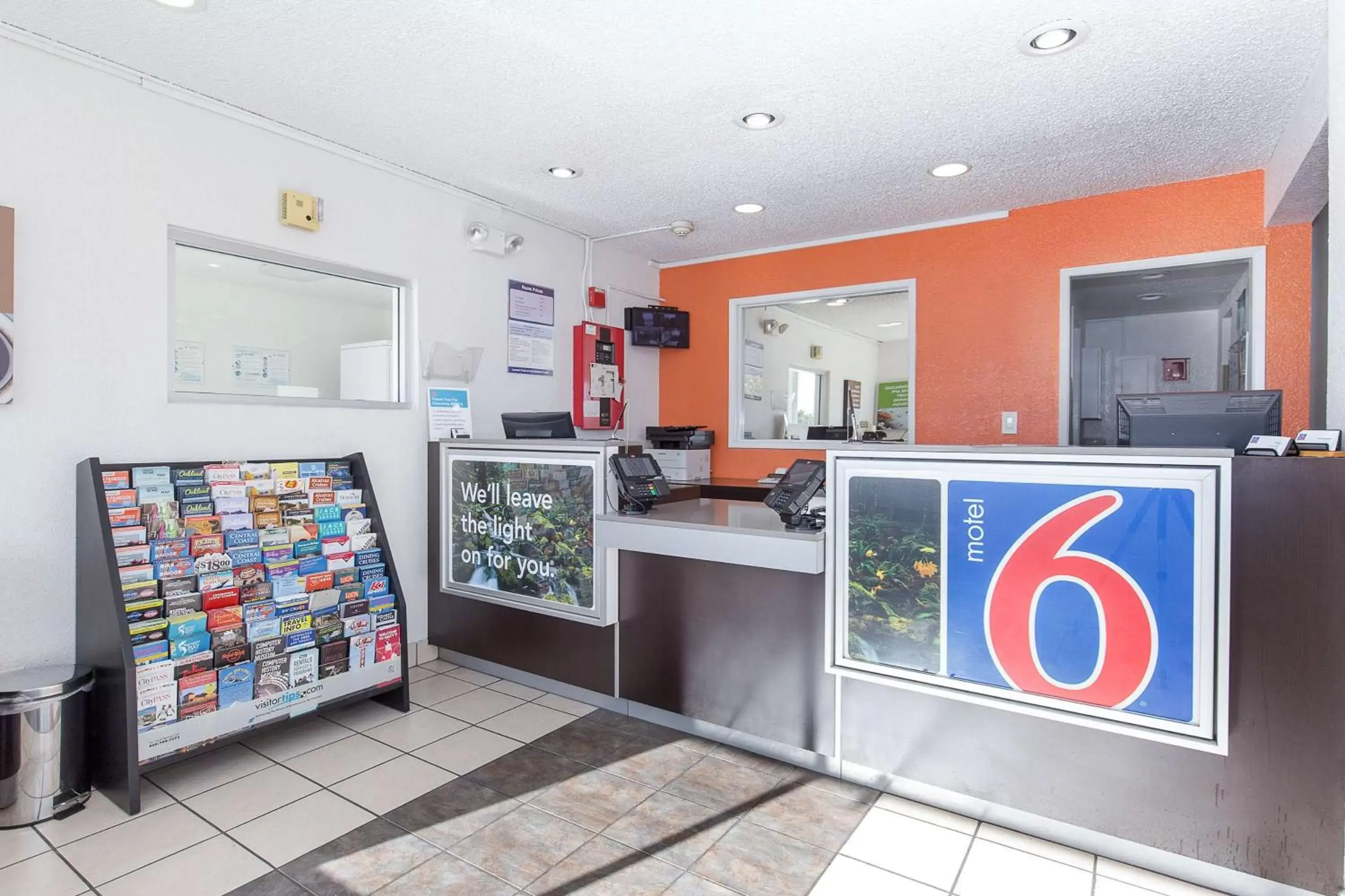 Lobby or reception, Lobby/Reception in Motel 6 Hayward, CA- East Bay