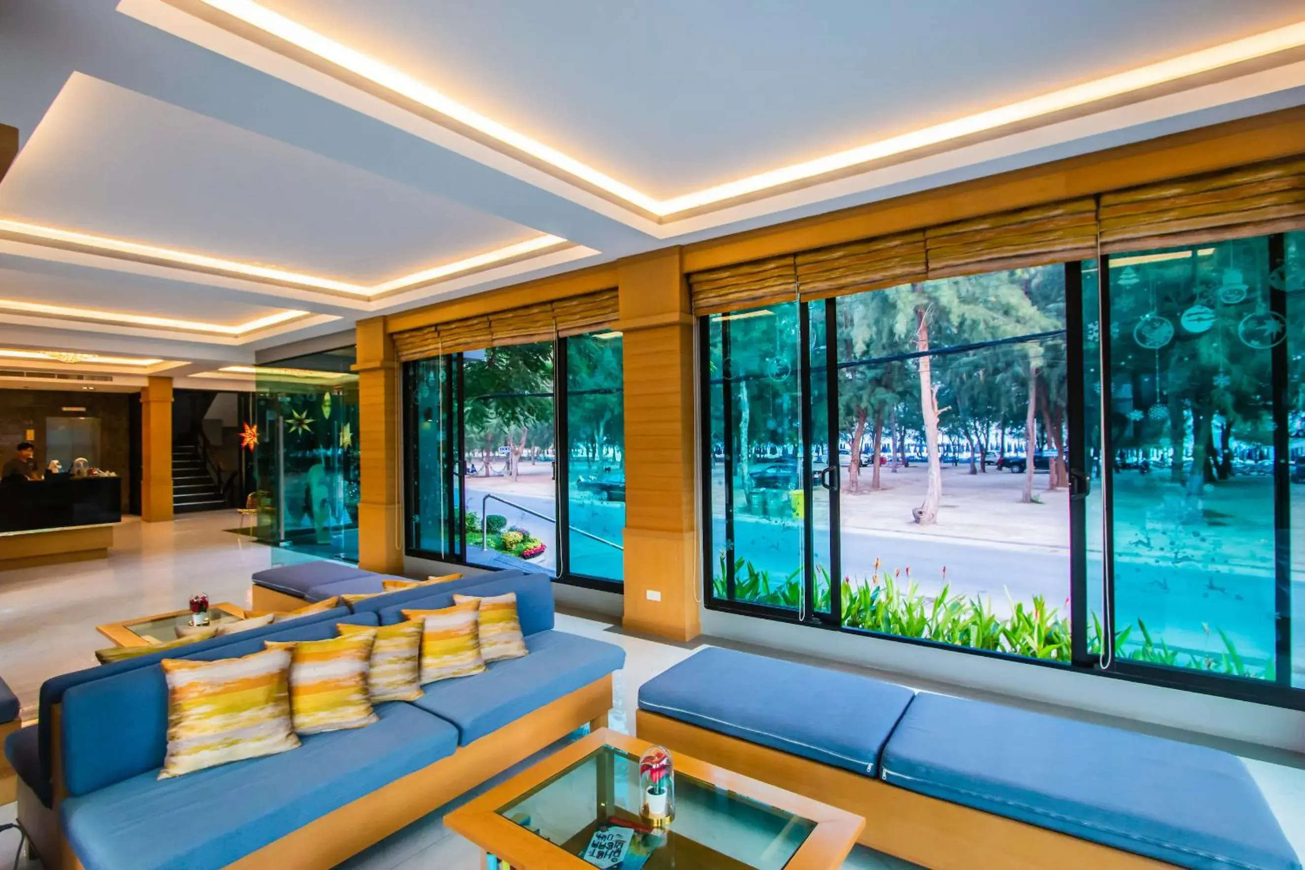 Lobby or reception in Sun Marina Cha-Am Lobby or reception in Sun Marina Cha-Am
