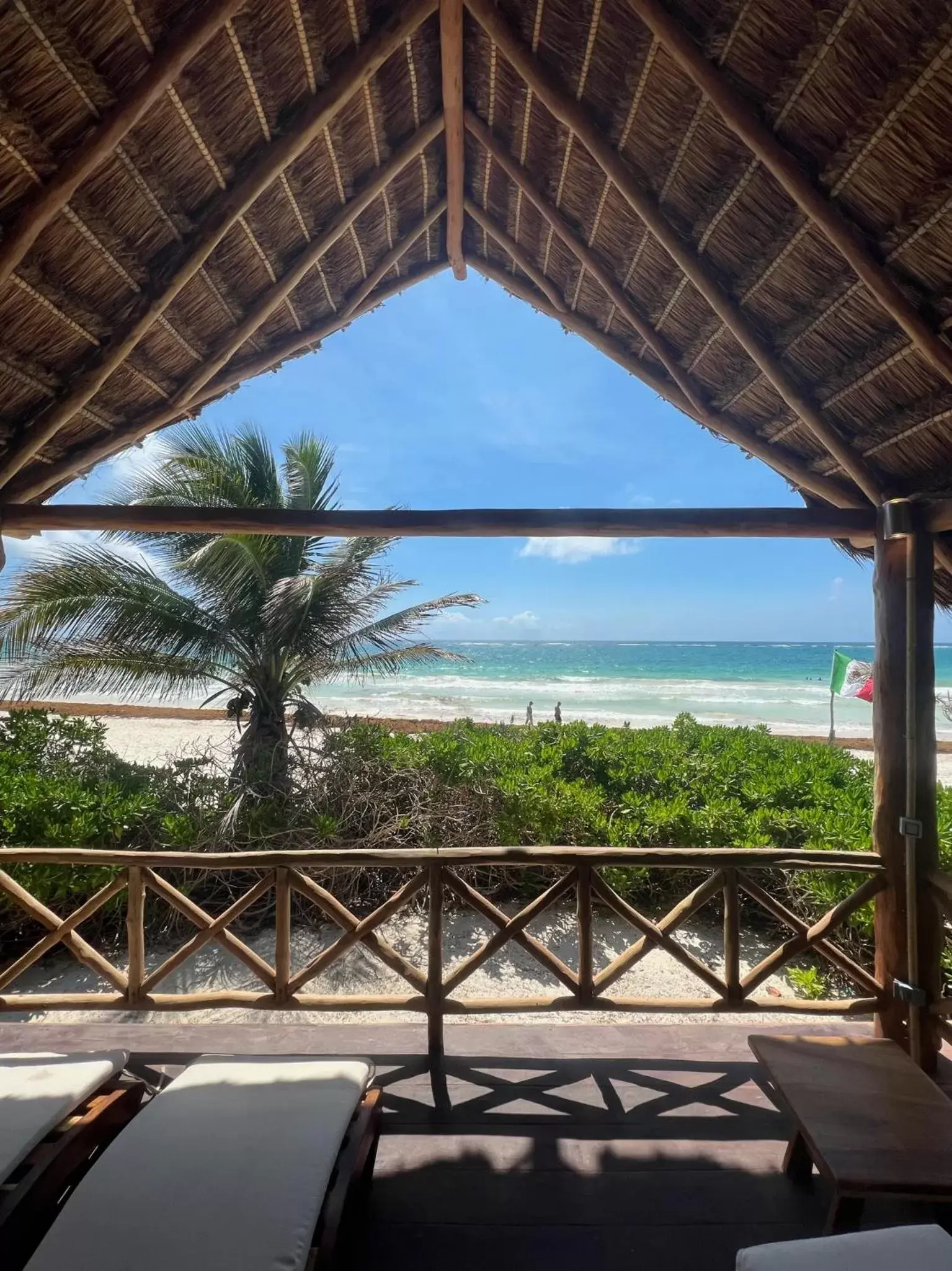 Balcony/Terrace in El Paraiso Hotel Tulum