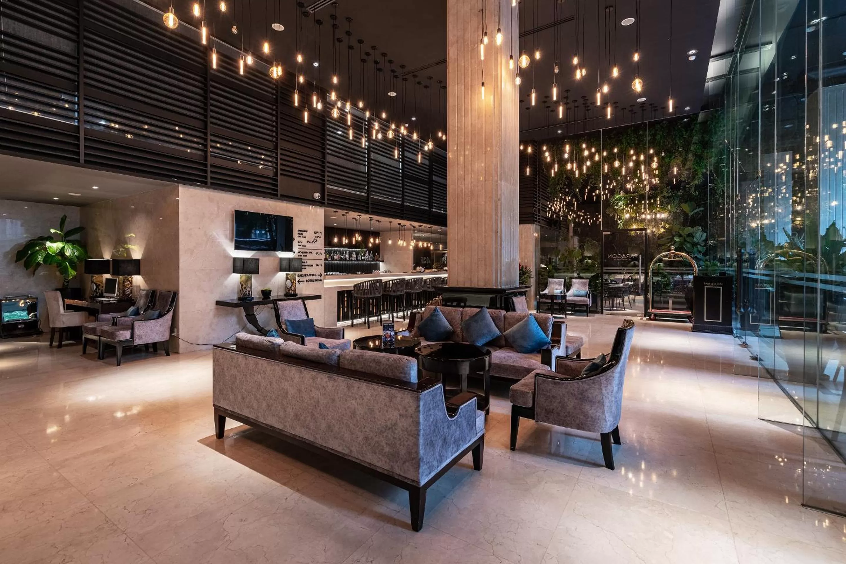 Lobby or reception in Paragon Saigon Hotel