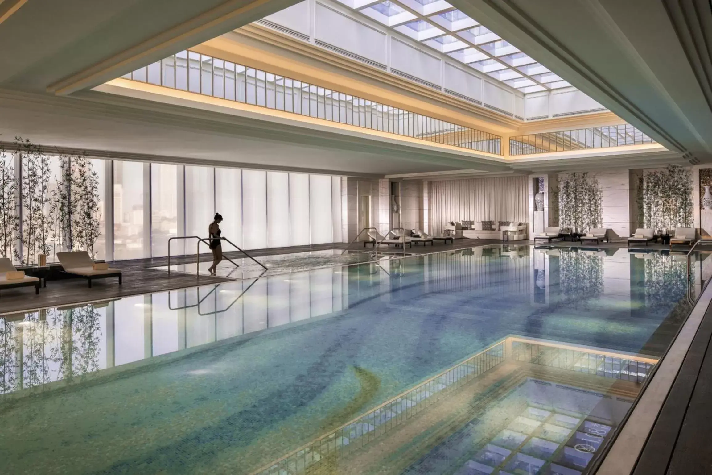 Spa and wellness centre/facilities in Four Seasons Hotel Tianjin Spa and wellness centre/facilities in Four Seasons Hotel Tianjin