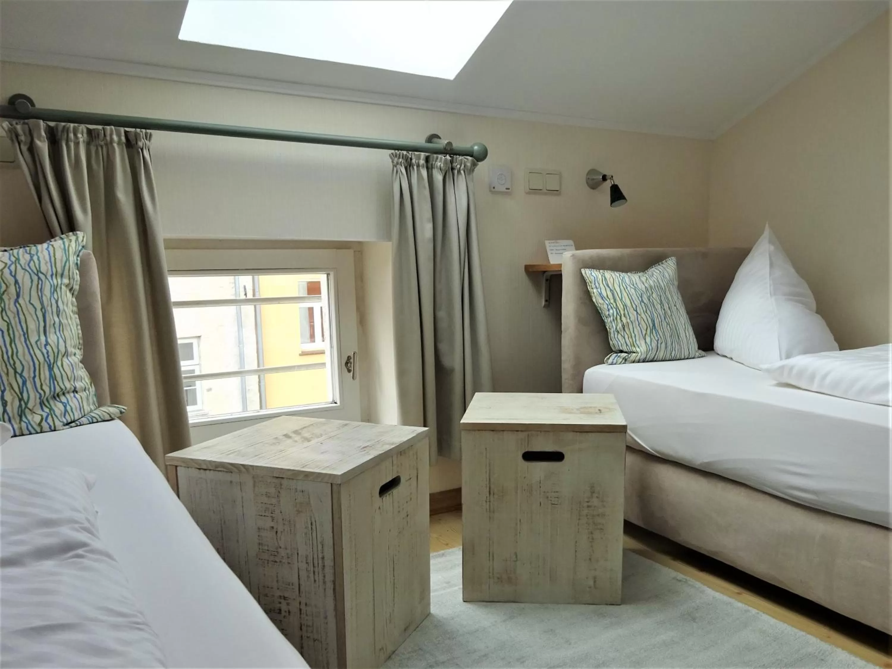 Bed in Hotel Pension Zur Fährbrücke