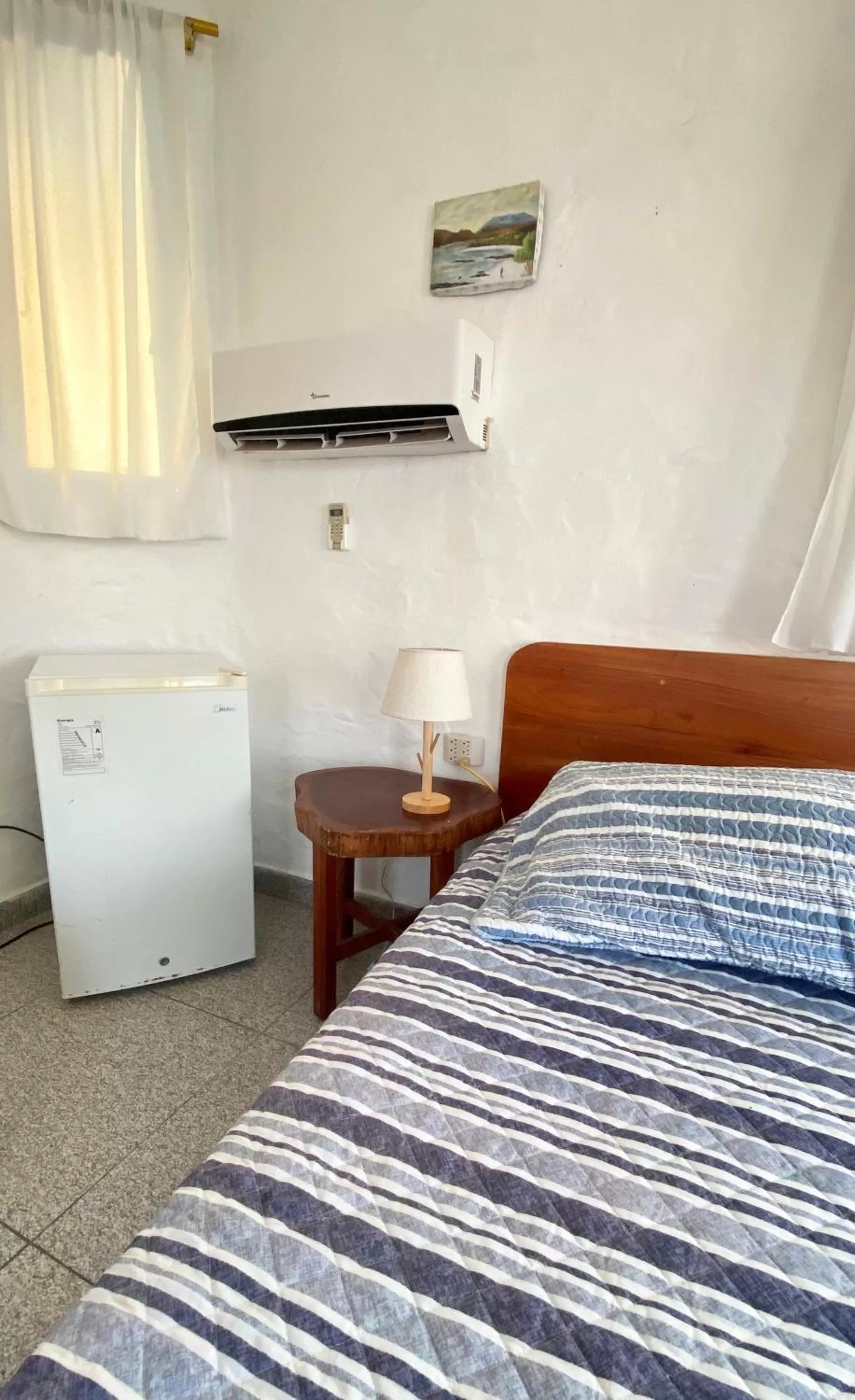 Bedroom, Bed in Hostal Galapagos by Bar de Beto