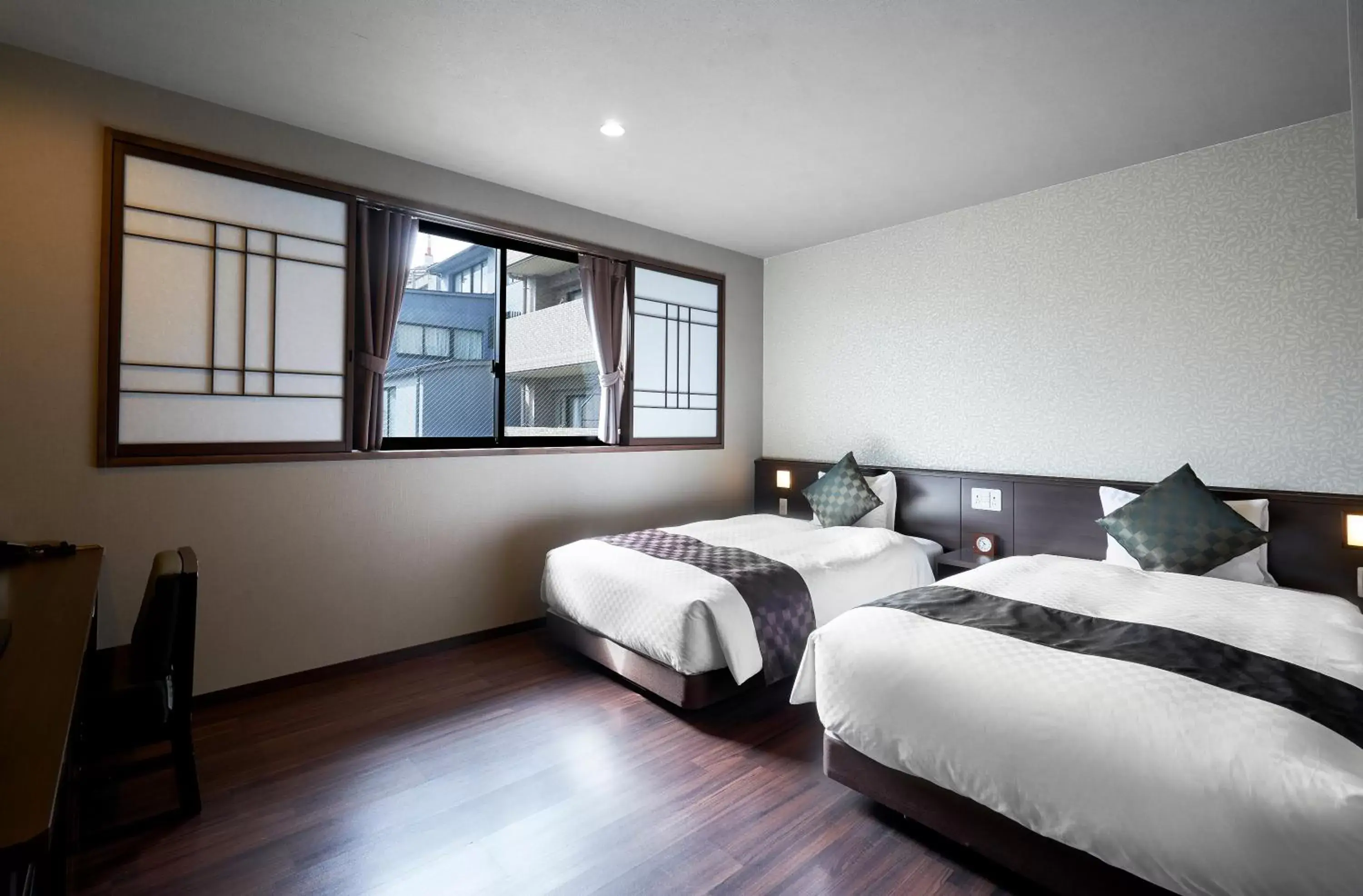 Photo of the whole room, Bed in Hotel Kuu Kyoto