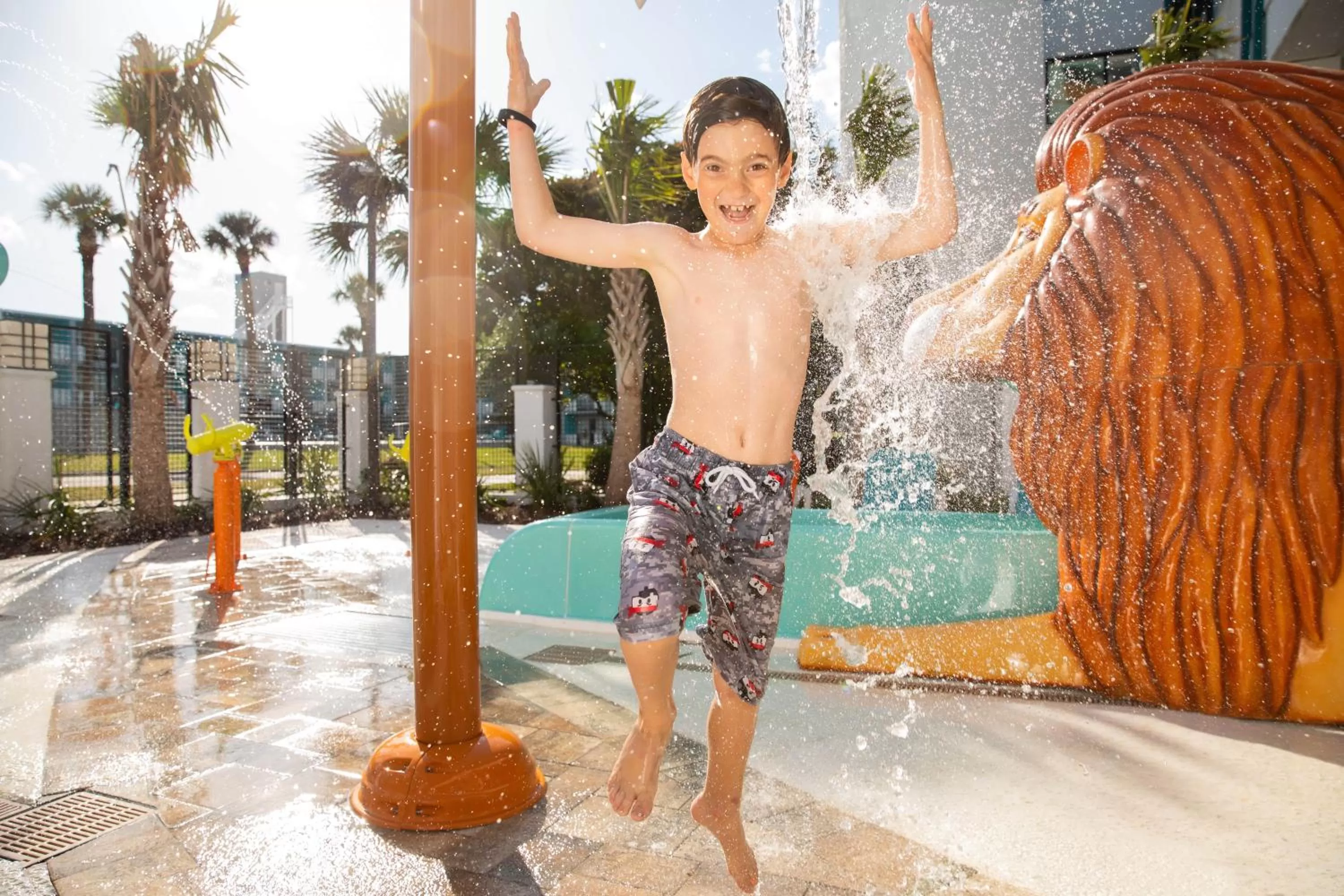 Aqua park in Ocean Escape Condos