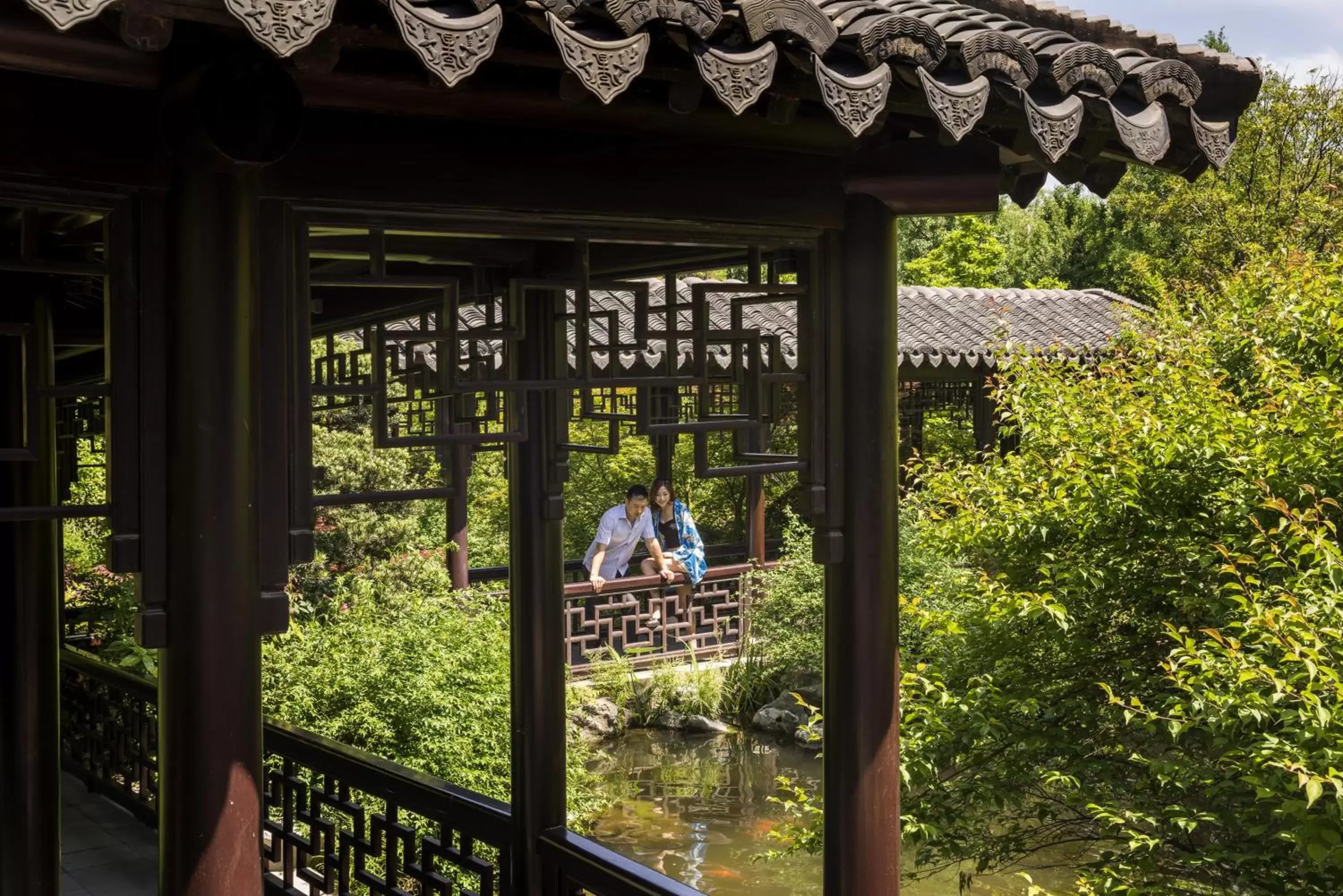 Garden in Four Seasons Hotel Hangzhou at West Lake