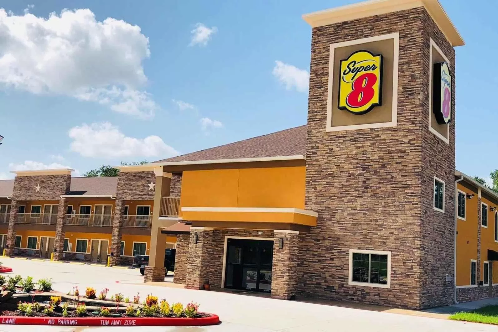 Property building in Super 8 by Wyndham Houston Northwest Cypress