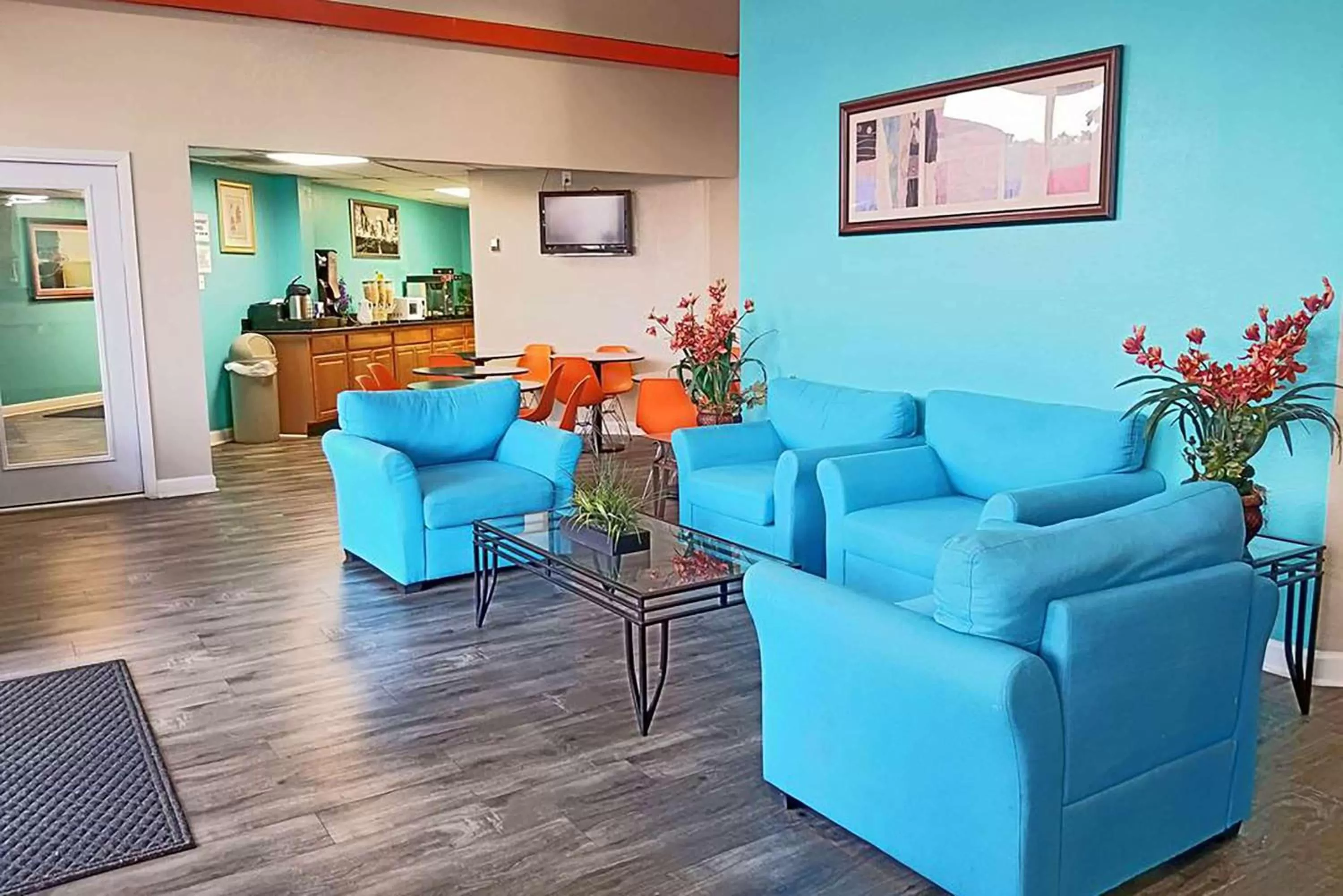 Lobby or reception in Howard Johnson by Wyndham Houston Hobby Airport