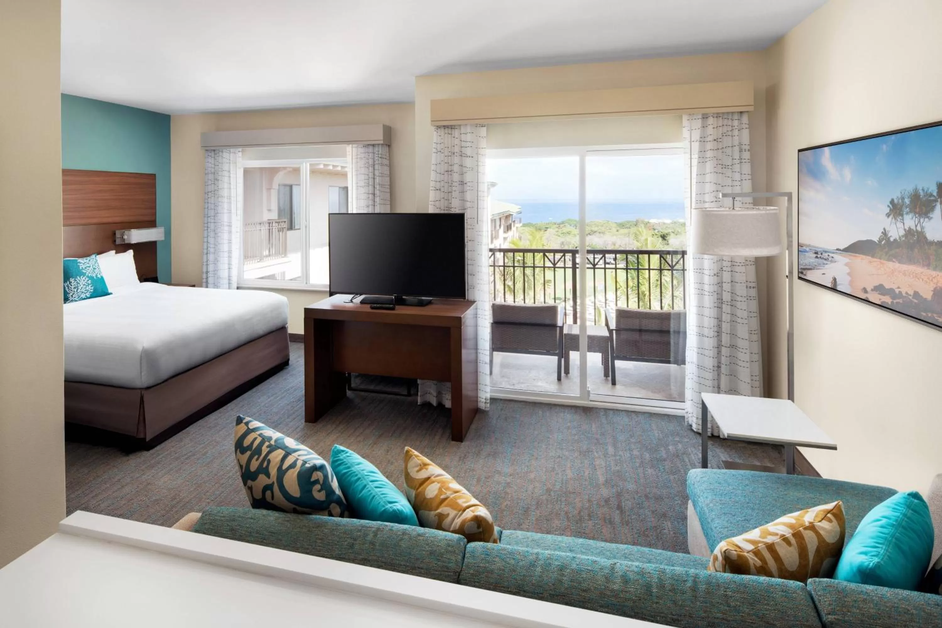 Photo of the whole room, Bed in Residence Inn by Marriott Maui Wailea