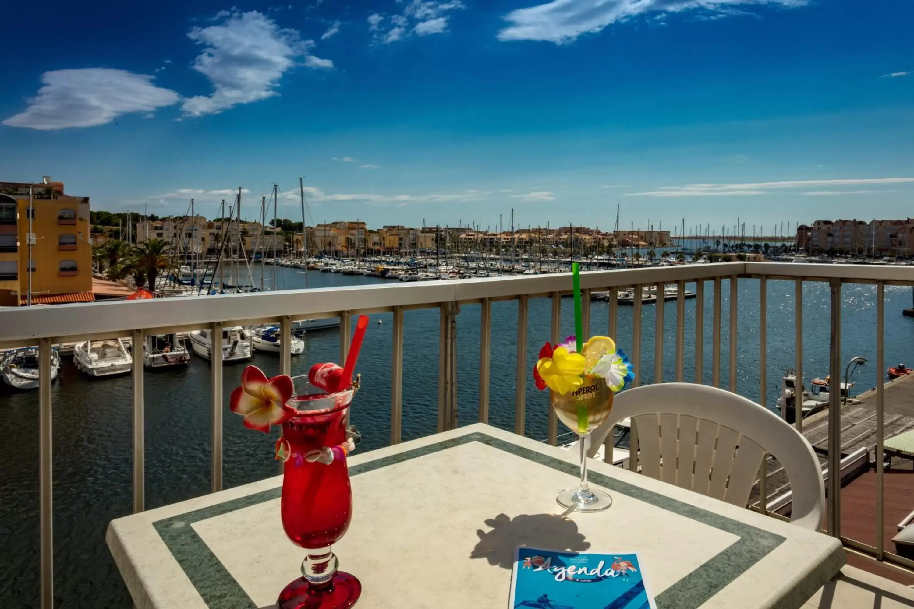 Sea view in Hôtel Port Beach