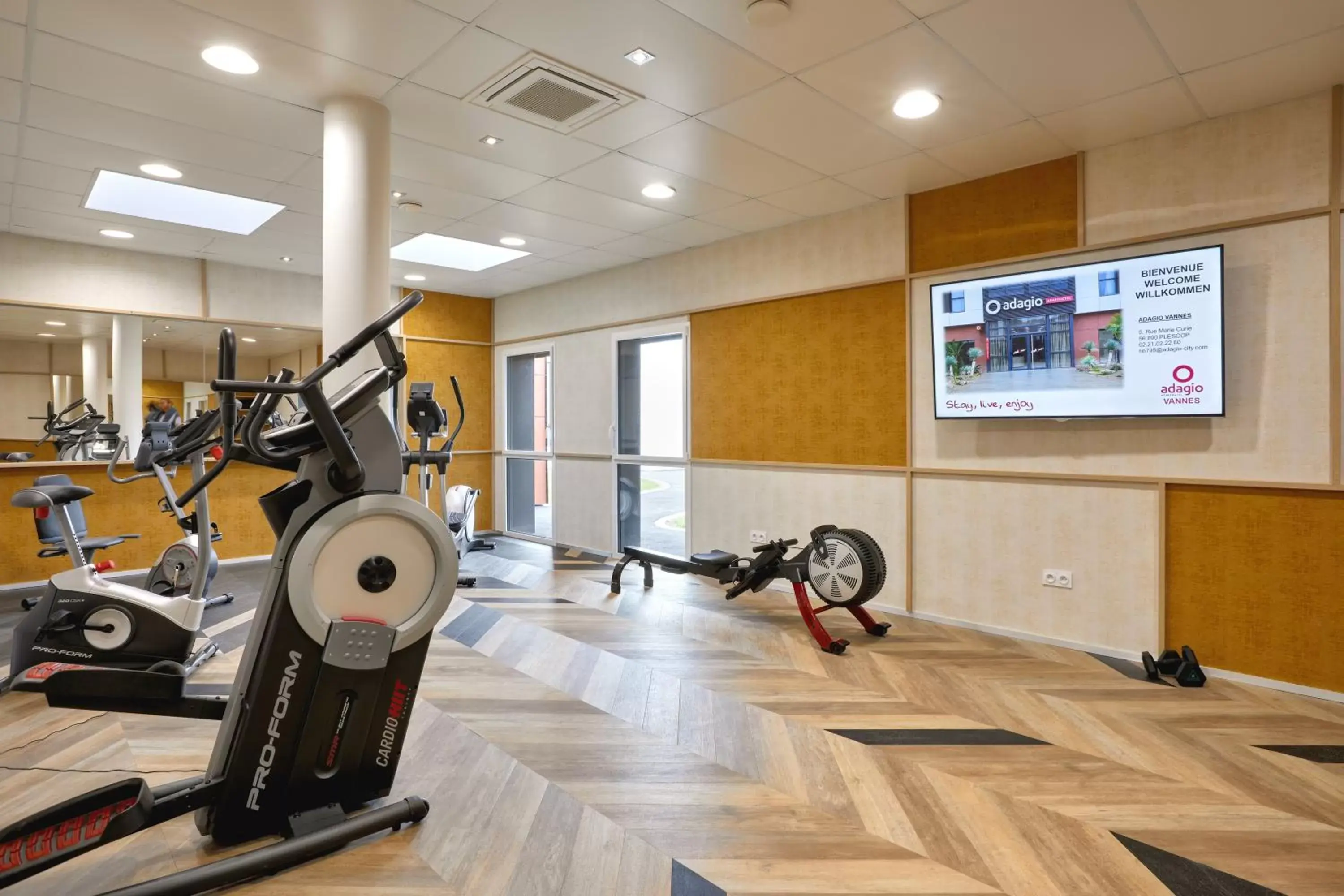 Fitness centre/facilities, Fitness Center/Facilities in Aparthotel & Spa Adagio Vannes