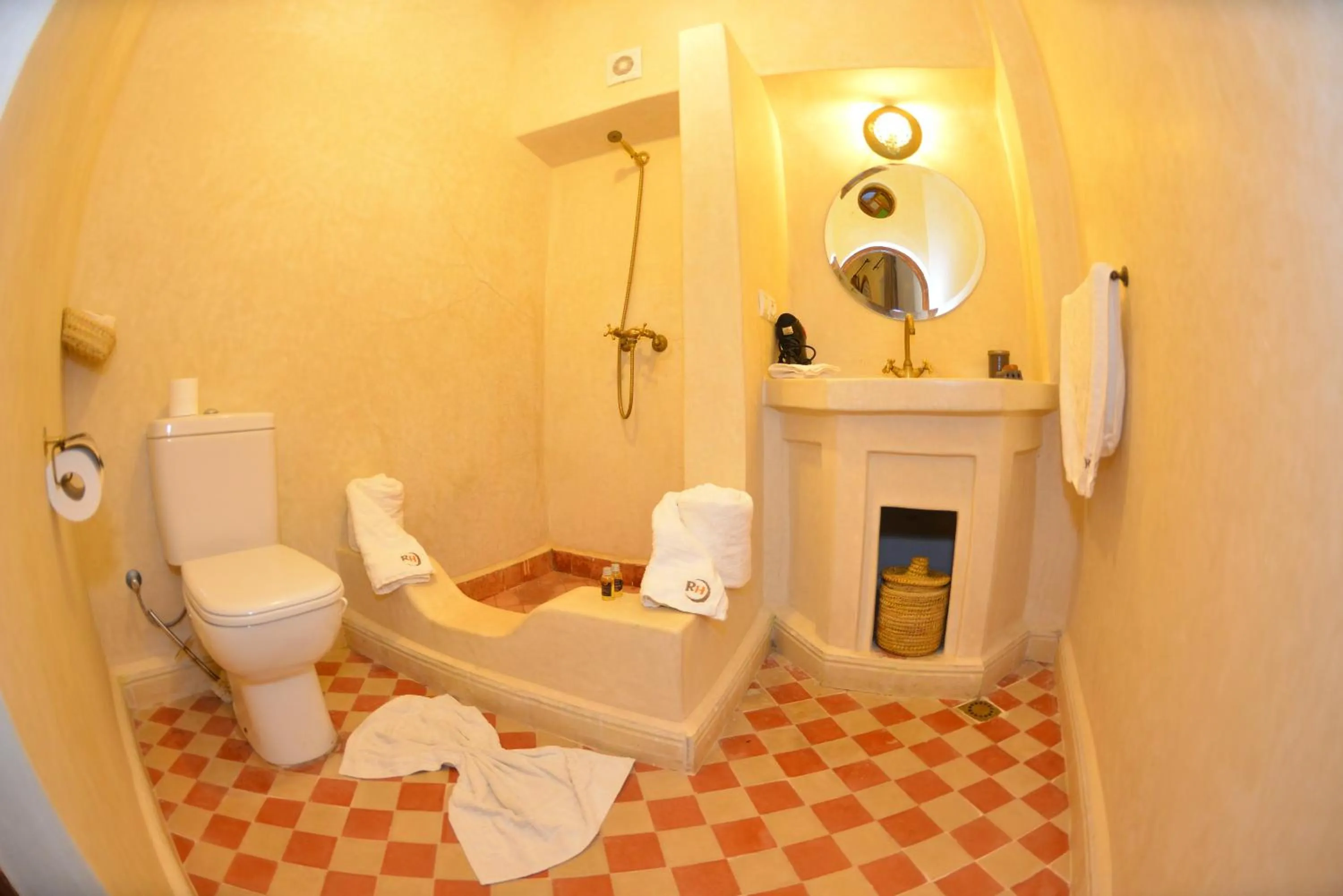 Toilet in Riad Hidden