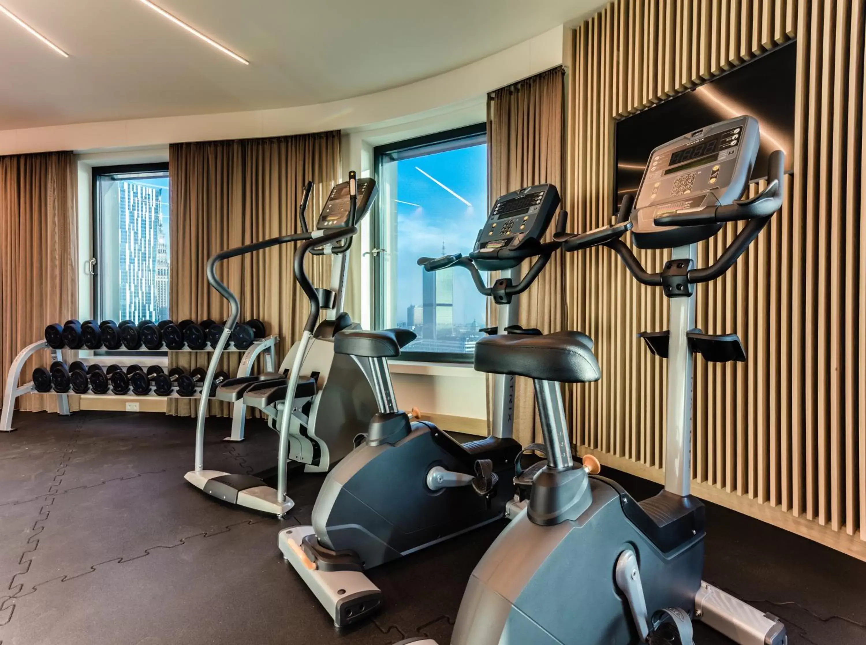 Fitness centre/facilities, Fitness Center/Facilities in Holiday Inn - Warsaw City Centre, an IHG Hotel