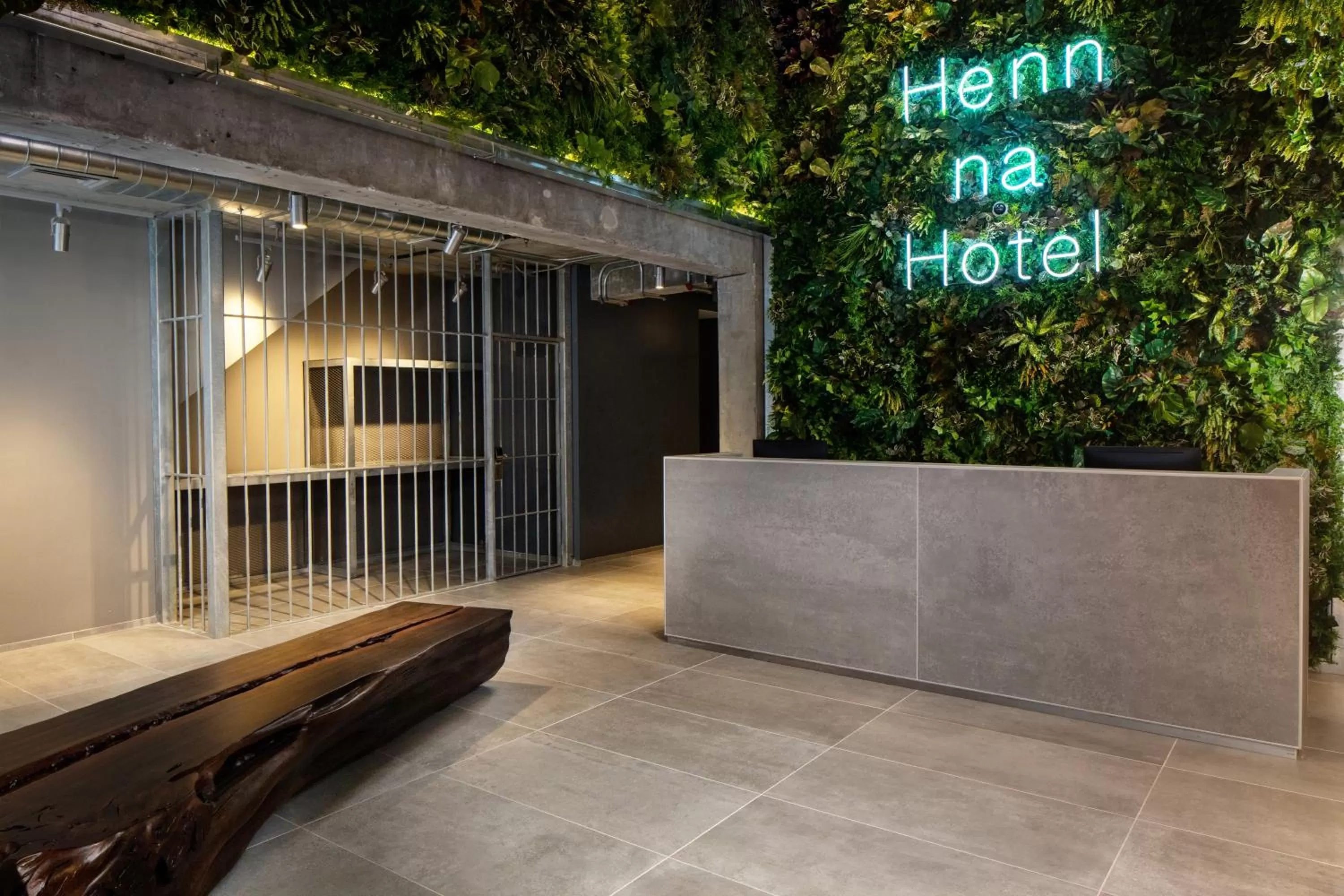 Seating area in Henn na Hotel New York